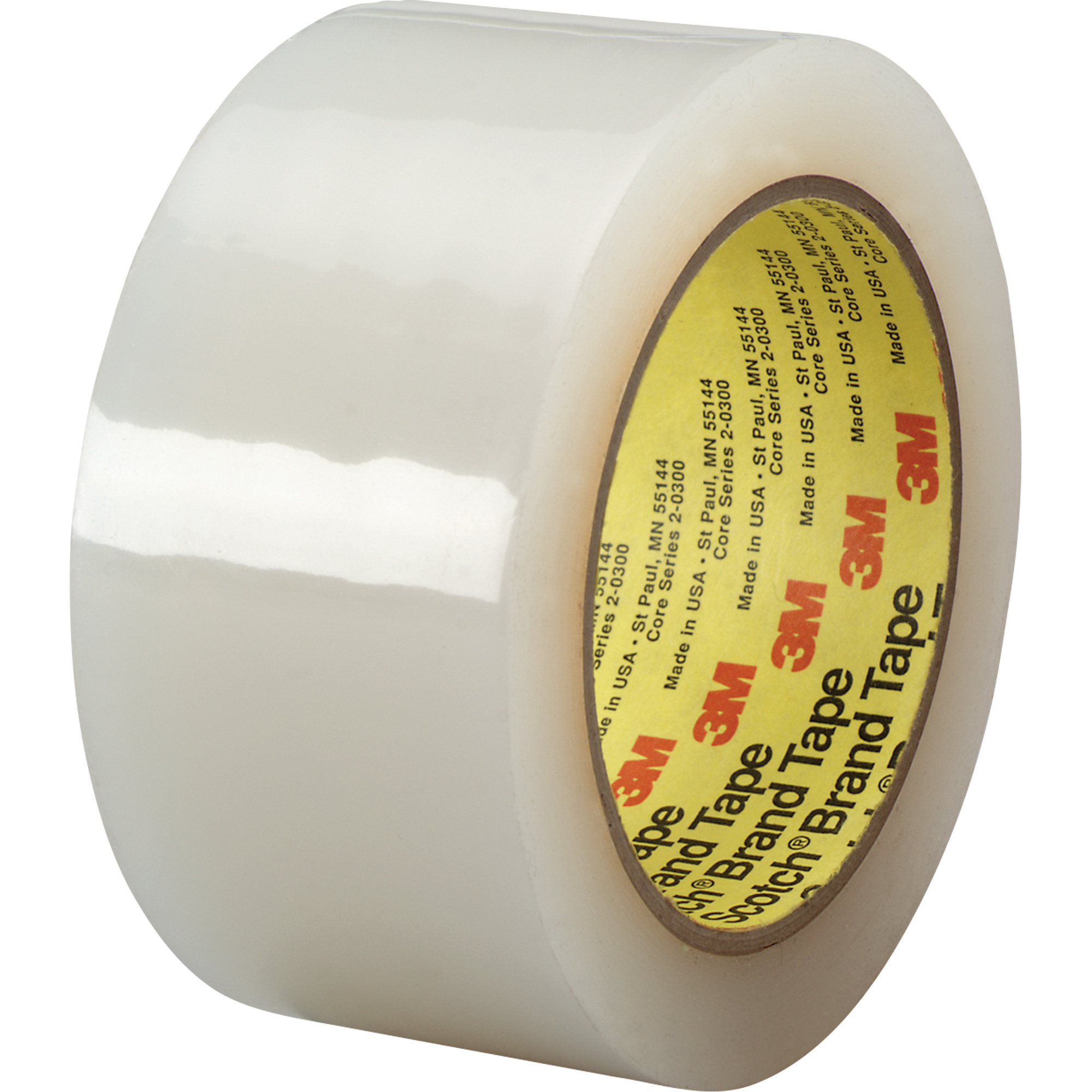 Ruban en polyéthylène, Polyéthylène, 25,4 mm (1") la x 33 m (108') lo, 5,1 mils épais