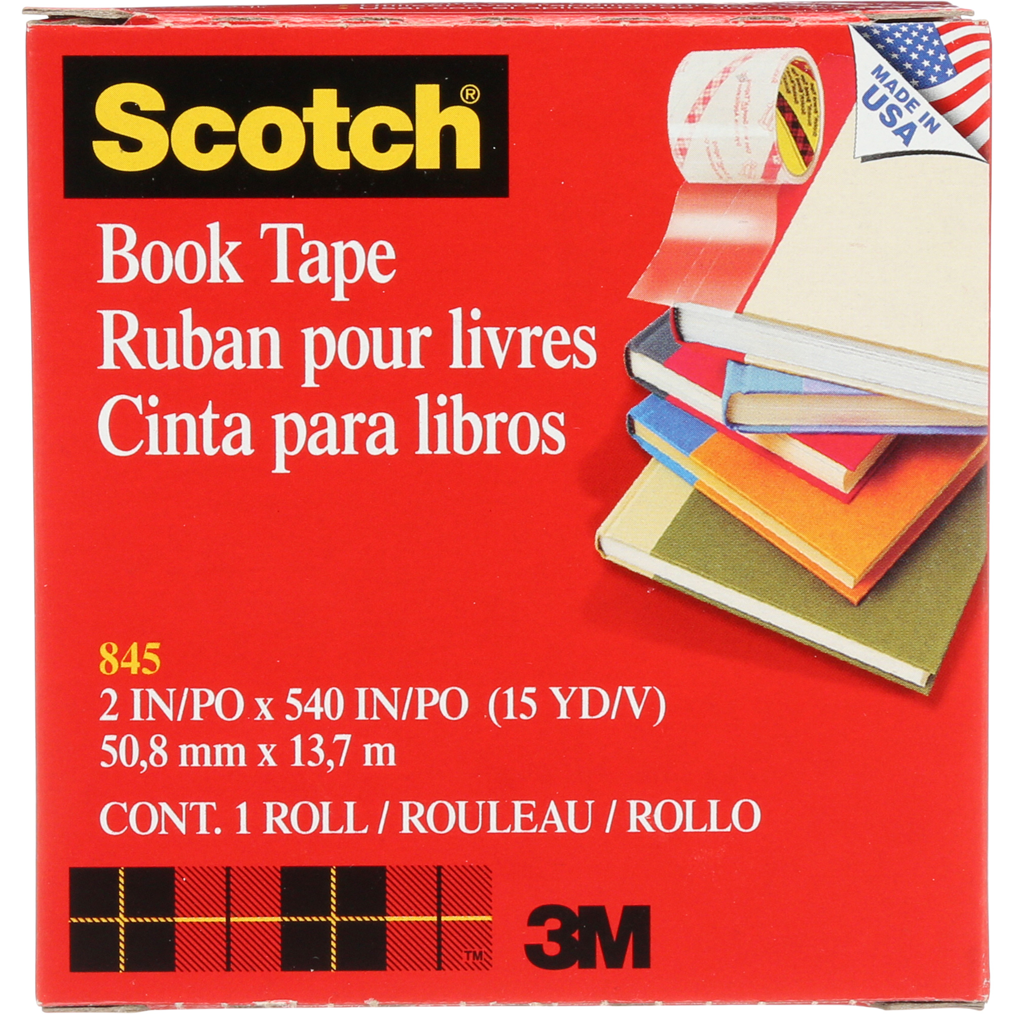 Ruban pour la réparation de livres ScotchMD