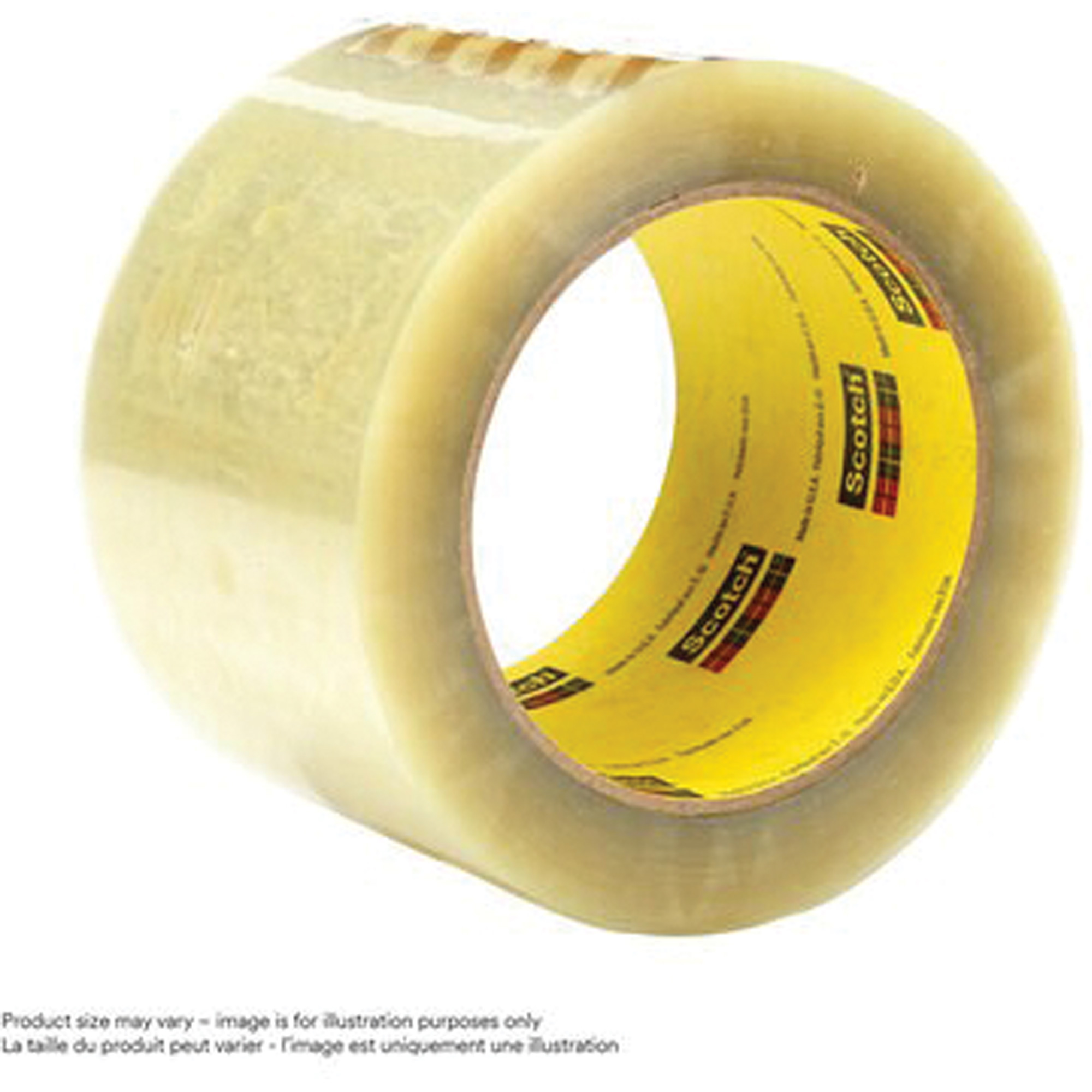 Ruban pour sceller les boîtes ScotchMD 355, Adhésif Thermofusible, 3,15 mils, 36 mm (1-1/2") x 50 m (164')