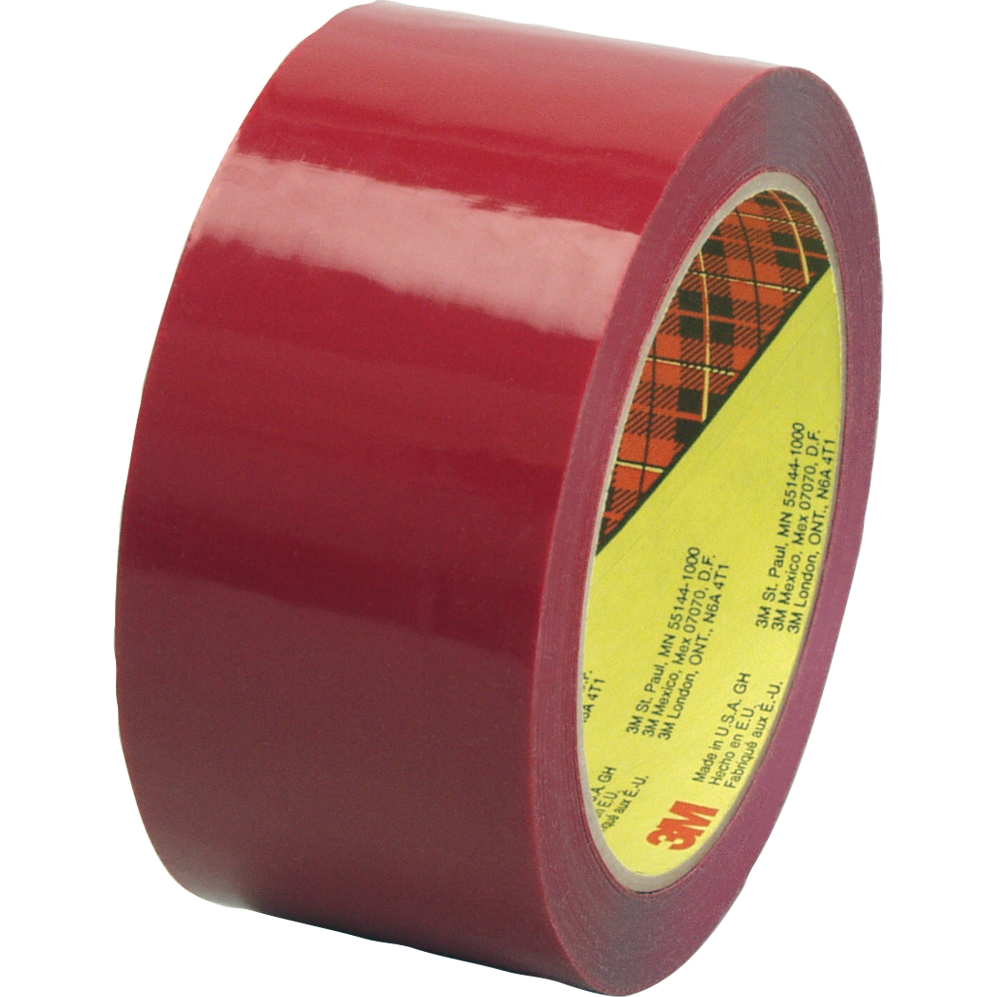 Ruban pour sceller les boîtes ScotchMD 371, Adhésif Thermofusible, 1,9 mils, 48 mm (2") x 100 m (328')