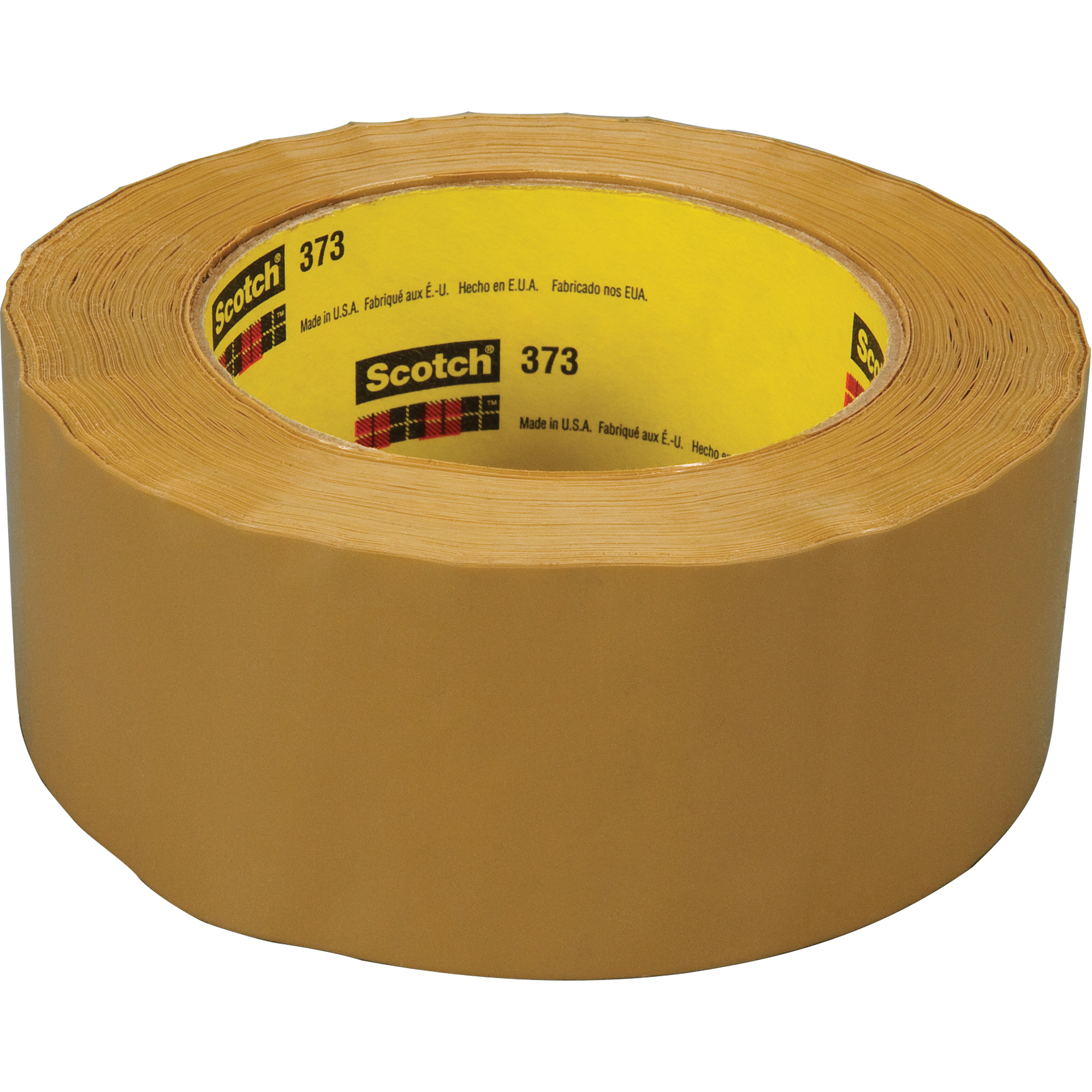 Ruban pour sceller les boîtes ScotchMD 373, Adhésif Thermofusible, 2,5 mils, 48 mm (2") x 914 m (2998')