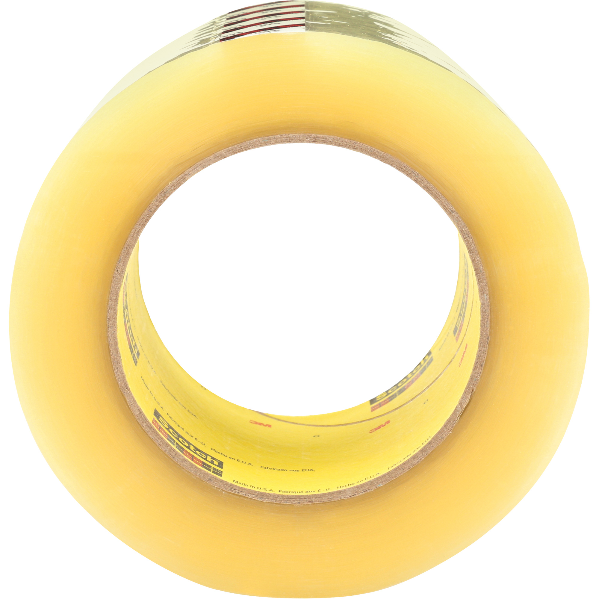 Ruban pour sceller les boîtes ScotchMD 373, Adhésif Thermofusible, 2,5 mils, 72 mm (3") x 100 m (328')