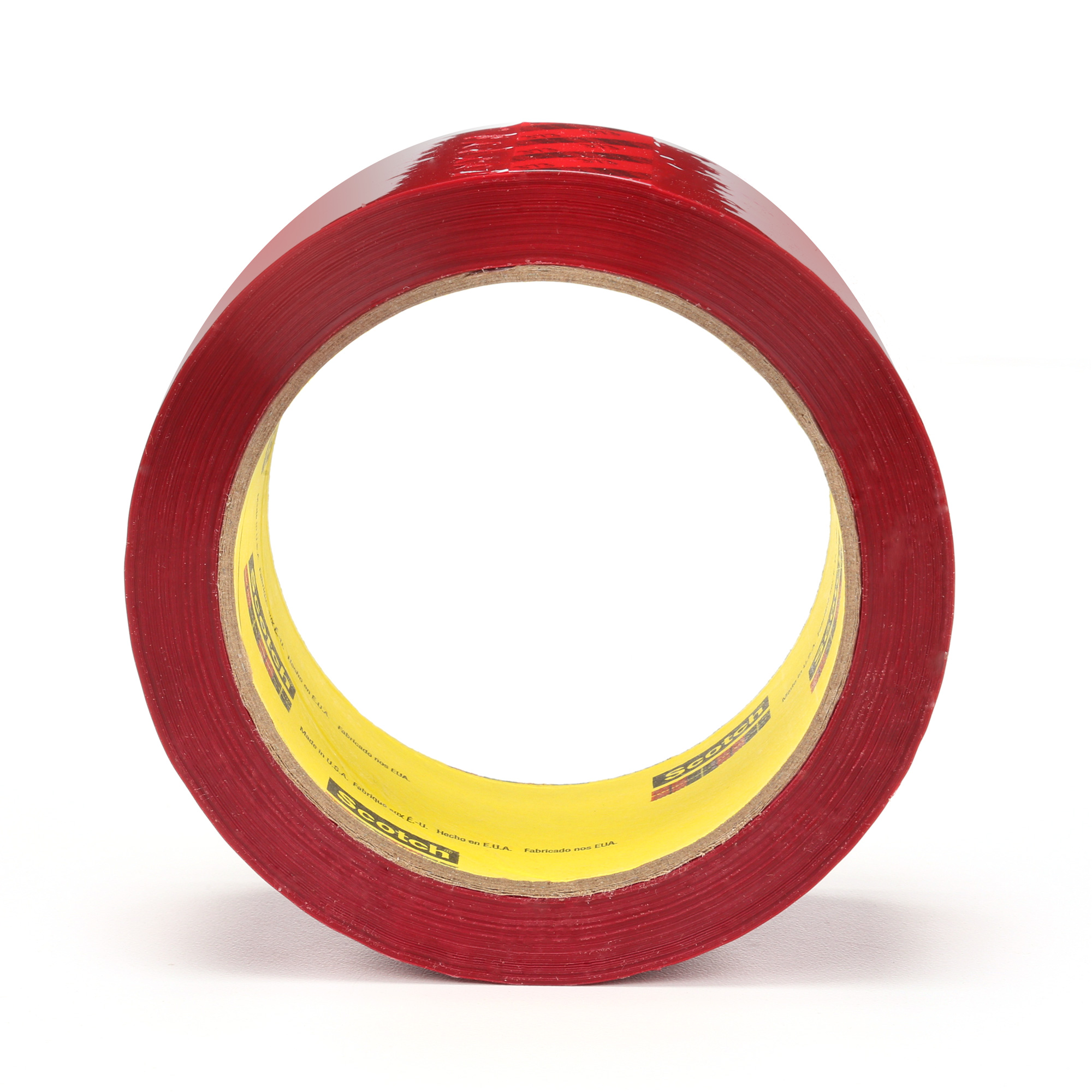 Ruban pour sceller les boîtes ScotchMD 373, Adhésif Thermofusible, 2,5 mils, 72 mm (3") x 50 m (164')