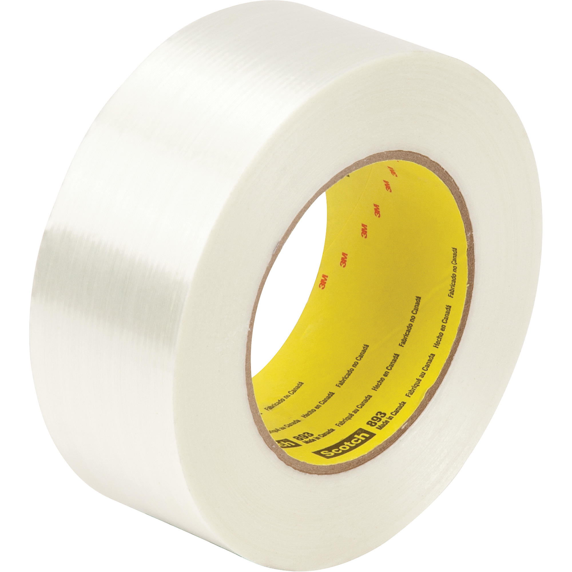 Ruban renforcé de filaments ScotchMD, Épaisseur 6 mils, 12 mm (1/2") x 33 m (108')