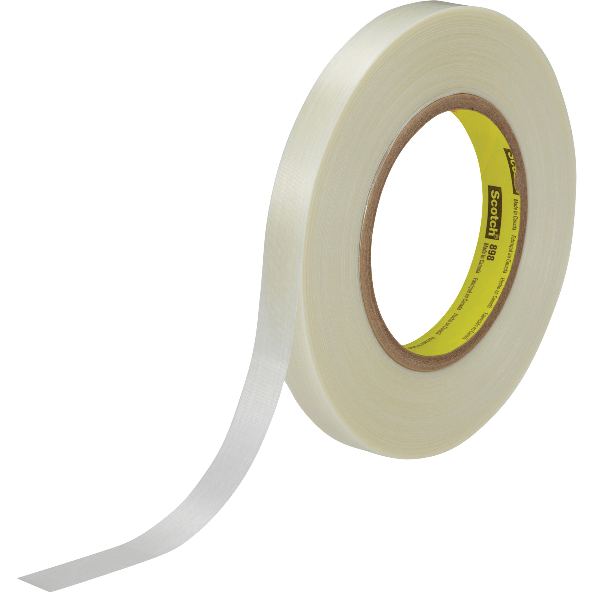 Ruban renforcé de filaments ScotchMD, Épaisseur 6,6 mils, 9 mm (0,35") x 55 m (180')