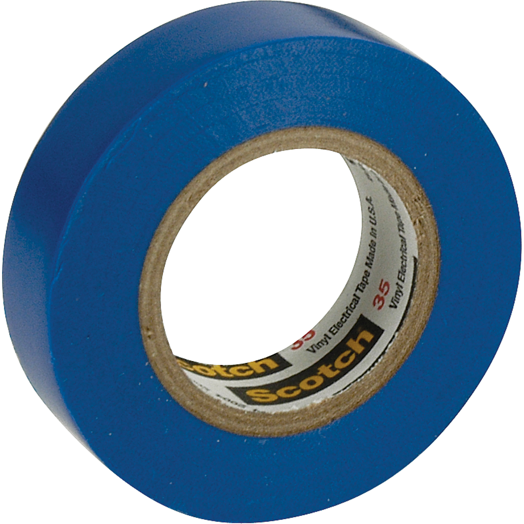 Rubans en vinyle pour codage en couleurs 35 ScotchMD, 12,7 mm (1/2") x 20,1 m (66'), Bleu, 7 mils