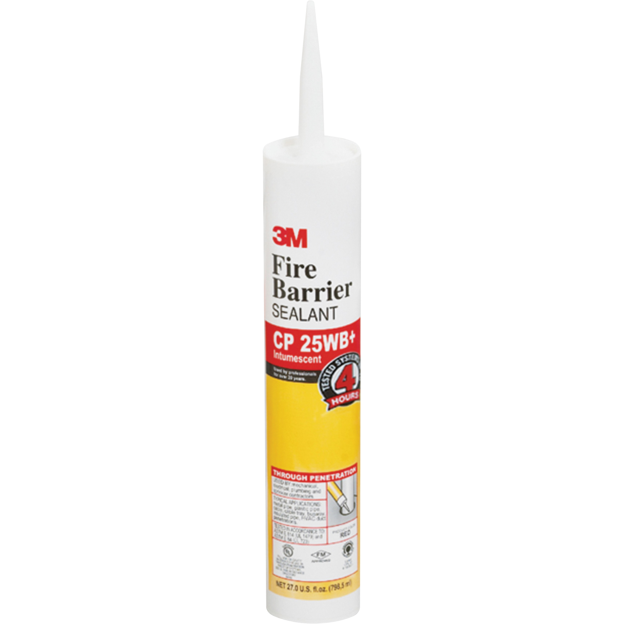 Scellant ignifuge CP, 85 g, Tube, Rouge