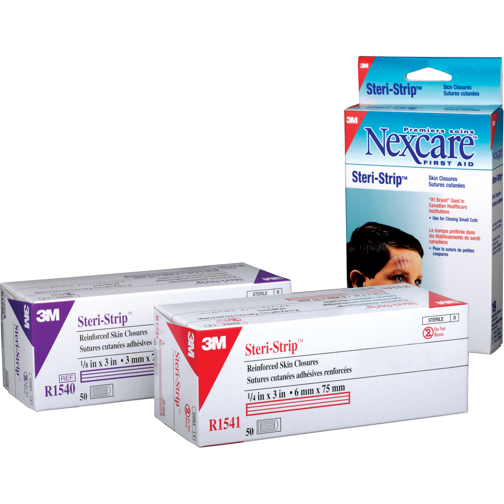 Steri-StripMC renforcé, Pansement, Classe 1