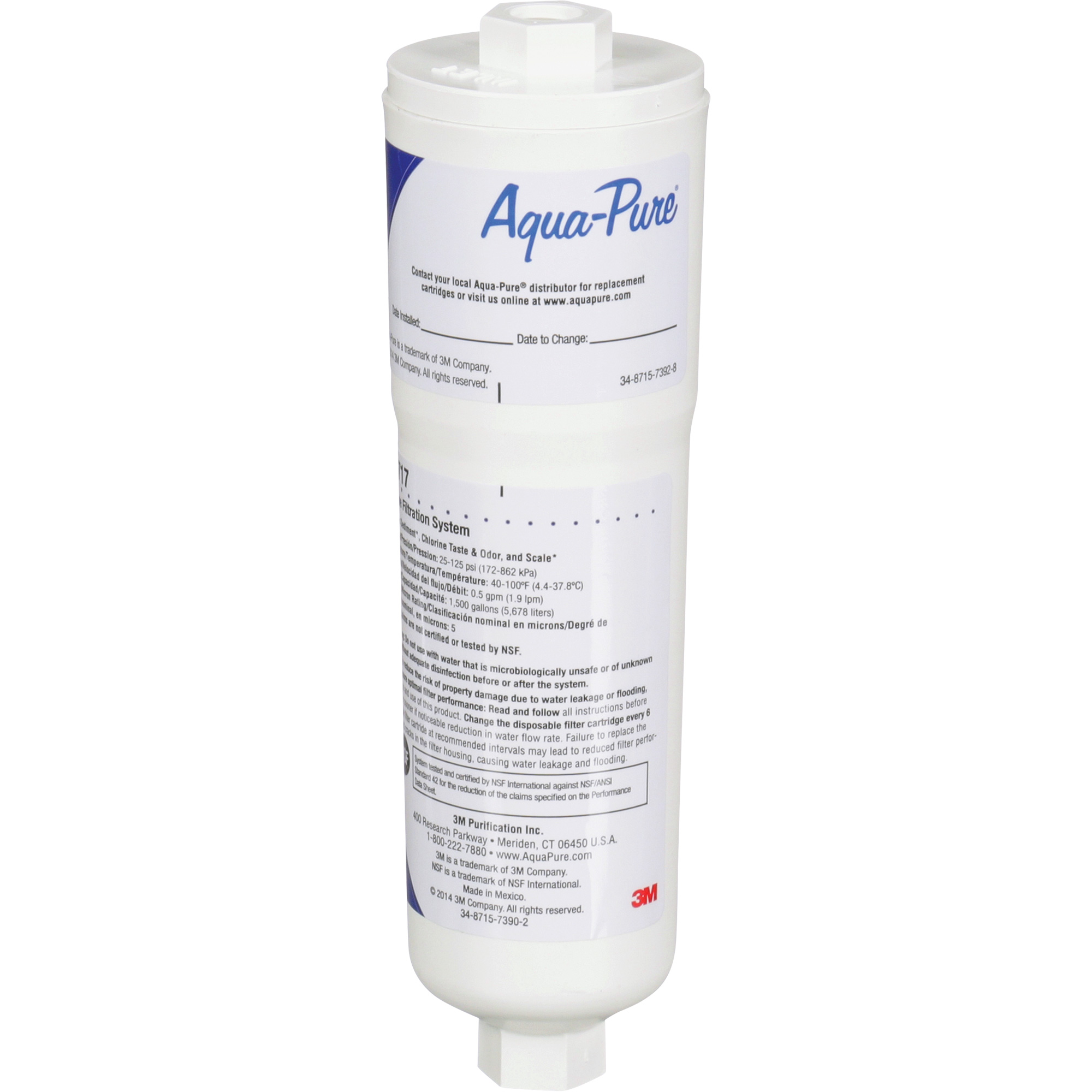 Système de filtration d’eau en ligne Aqua-PureMC