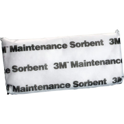 Tampon absorbant de maintenance, Huile seulement, 15" lo x 7" la, 12,6 gal absorption/pqt