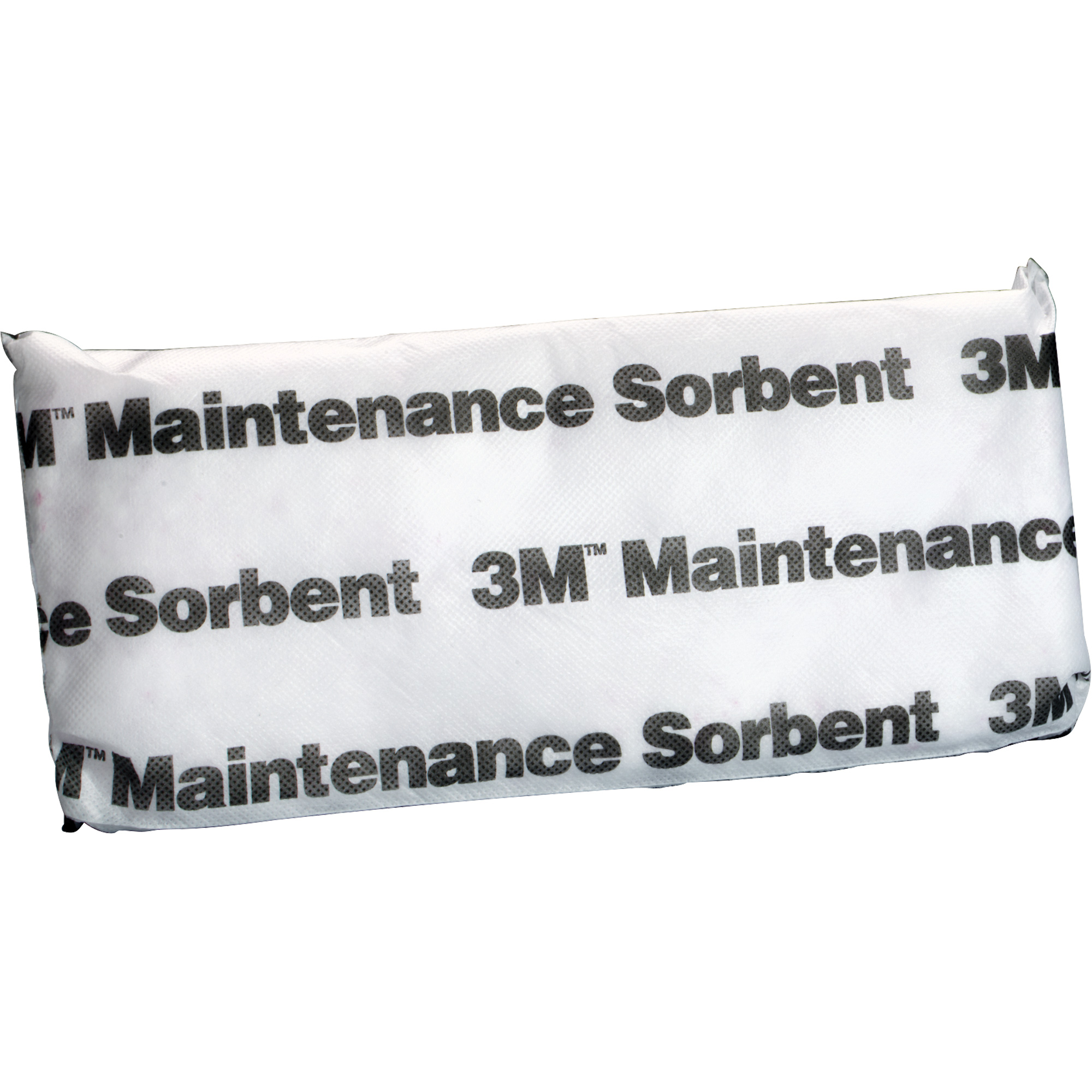 Tampon absorbant de maintenance, Huile seulement, 15" lo x 7" la, 12,6 gal absorption/pqt