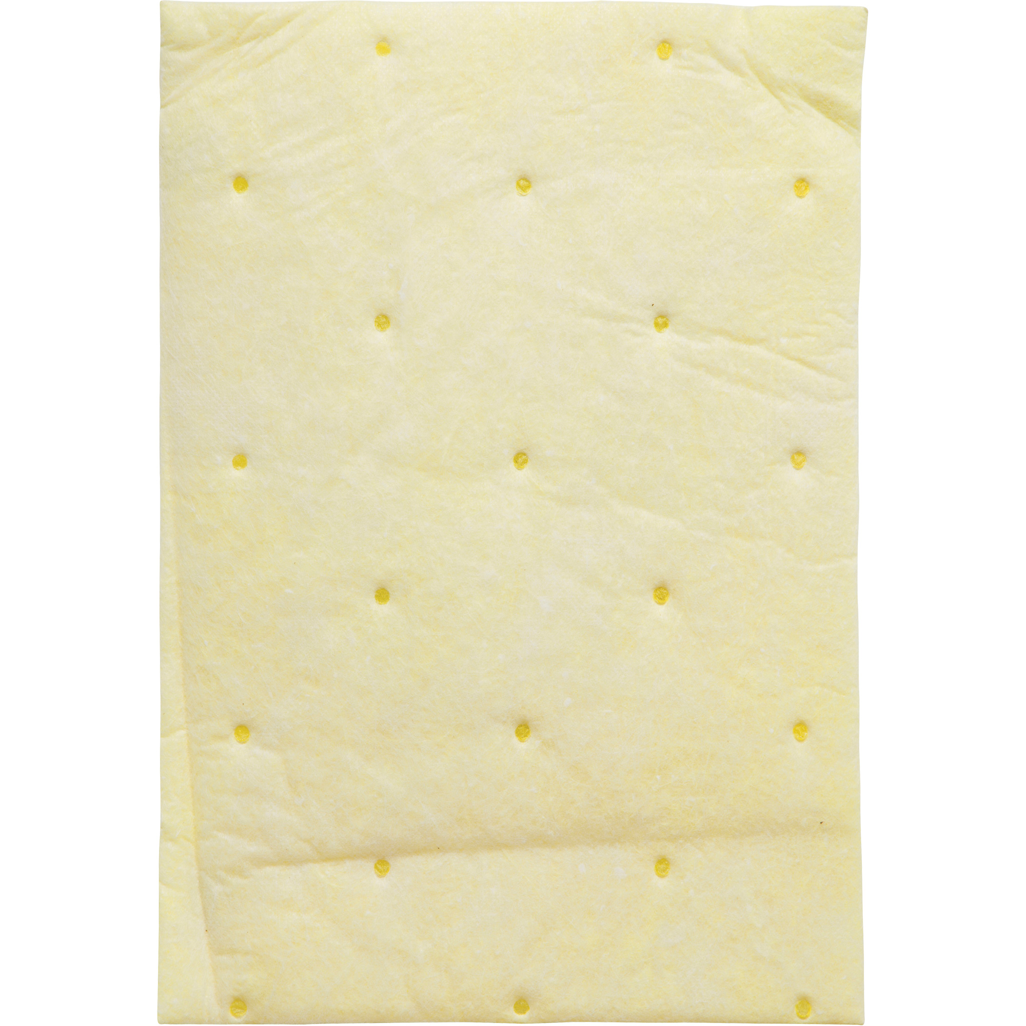 Tampon absorbant haute capacité pour produits chimiques, Matières dangereuses, 14,5" x 9,25", 26,3 gal d'absorption