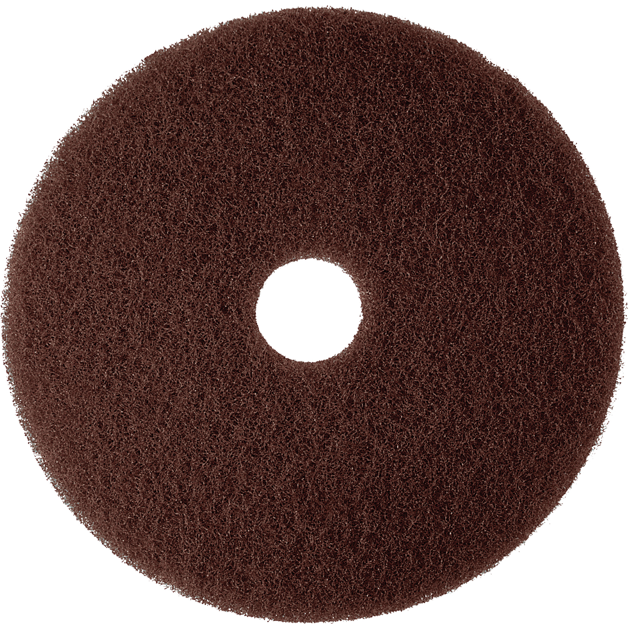 Tampon de mélange naturel, 13", Décapant, Brun