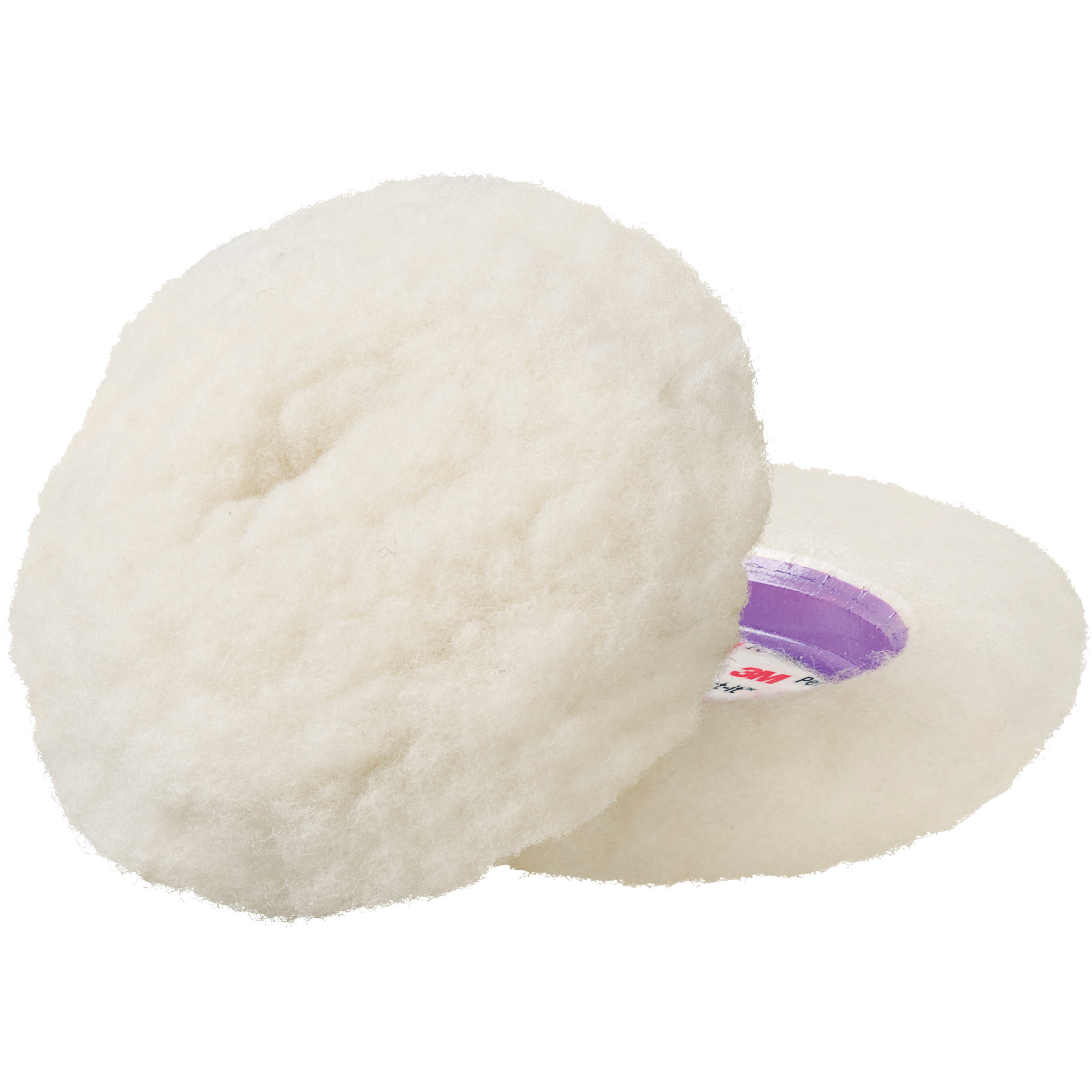 Tampon de polissage à faible peluchage Perfect-ItMC, 4" dia., Laine