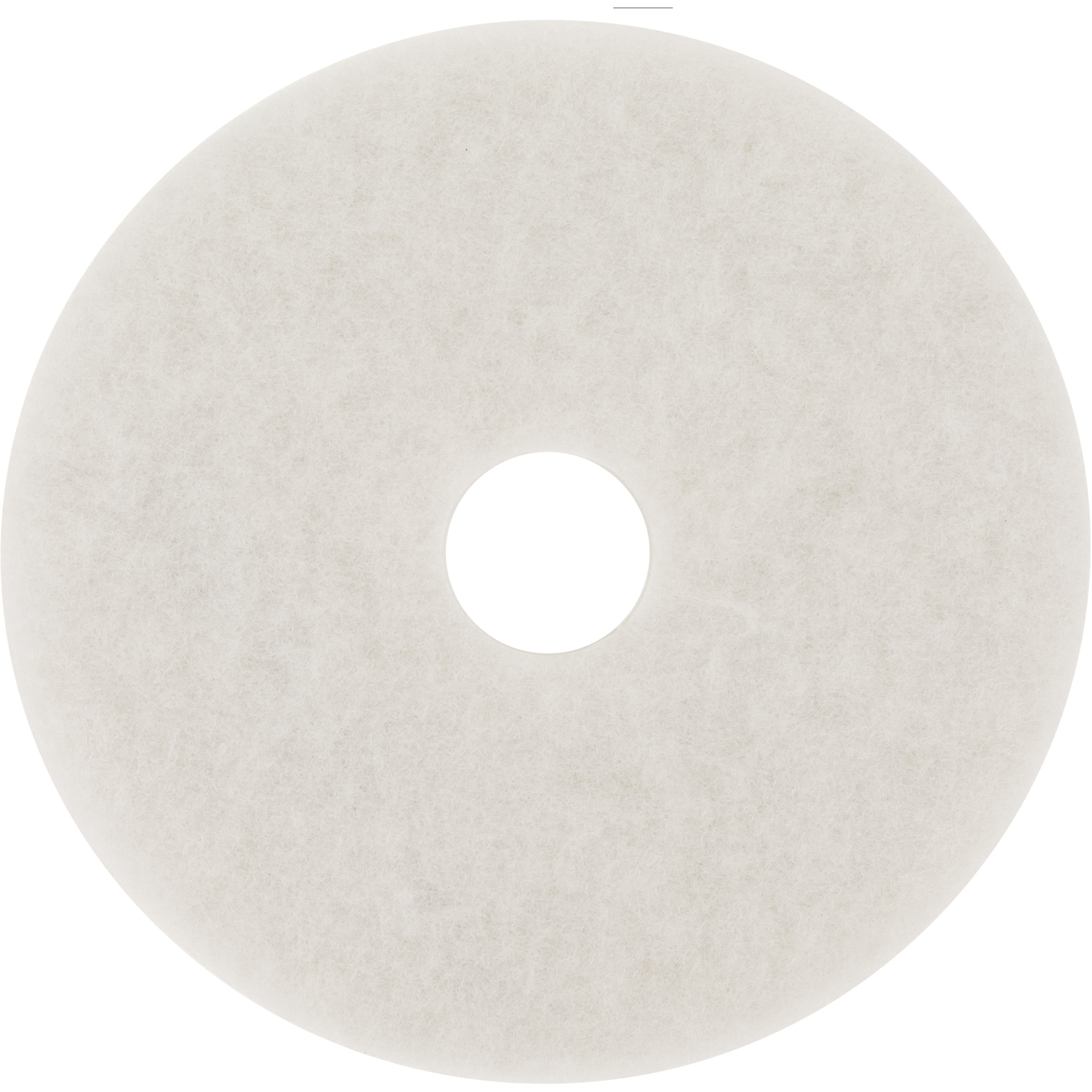 Tampon de polissage pour planchers, 20", Polissage, Blanc