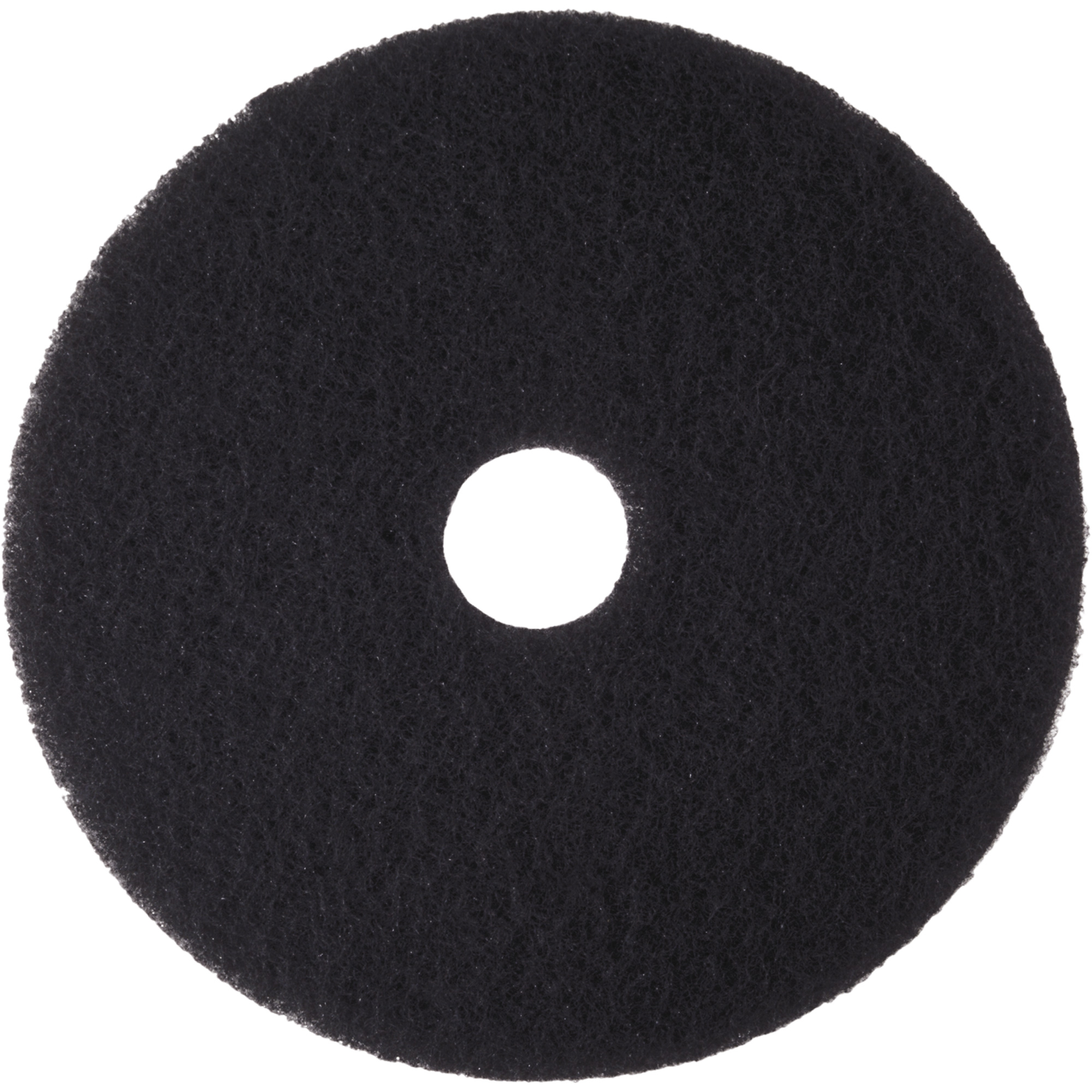Tampon haute productivité pour décaper les planchers, 16", Décapant, Noir