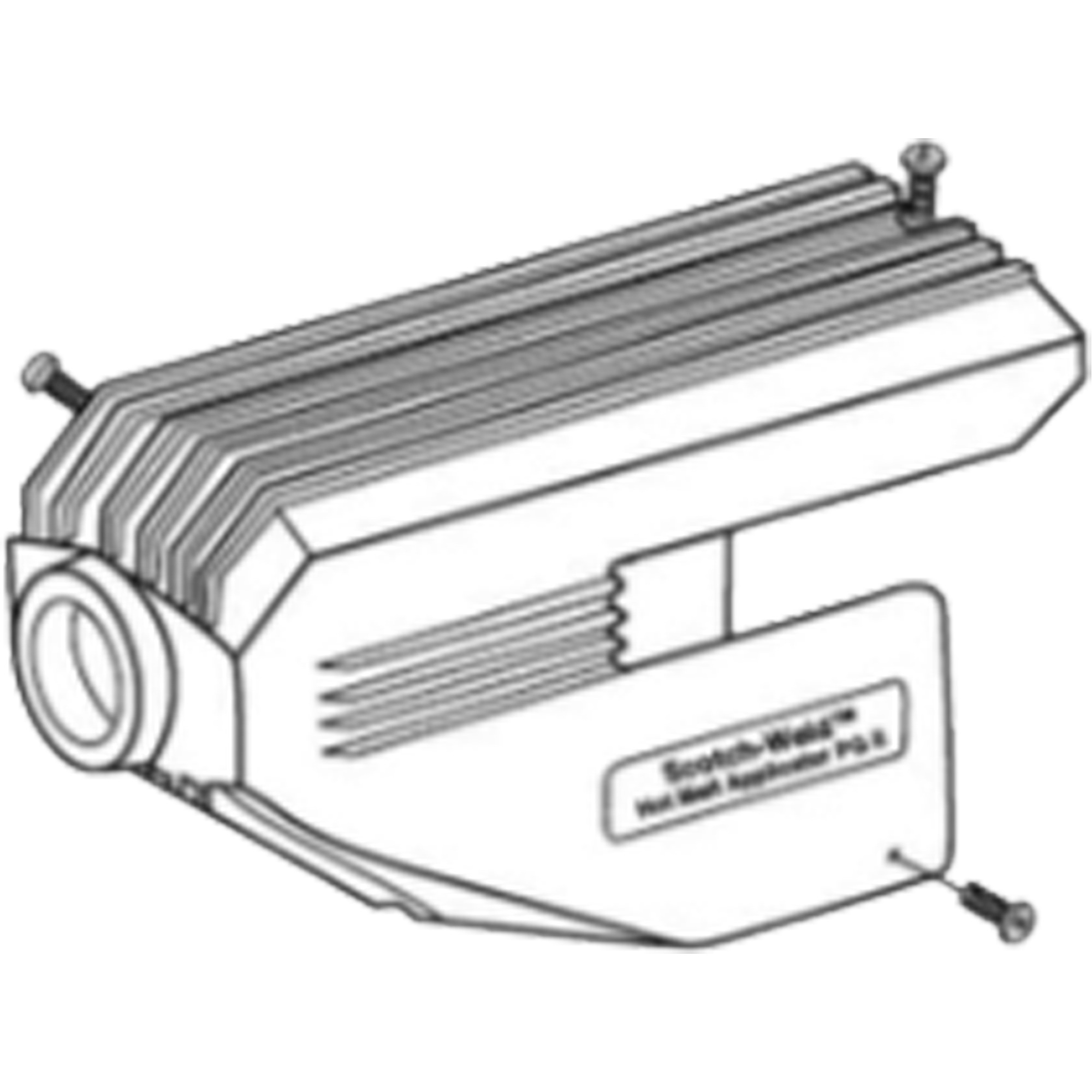 Trousse d'écran thermique pour applicateur d'adhésif thermofusible Scotch-WeldMC