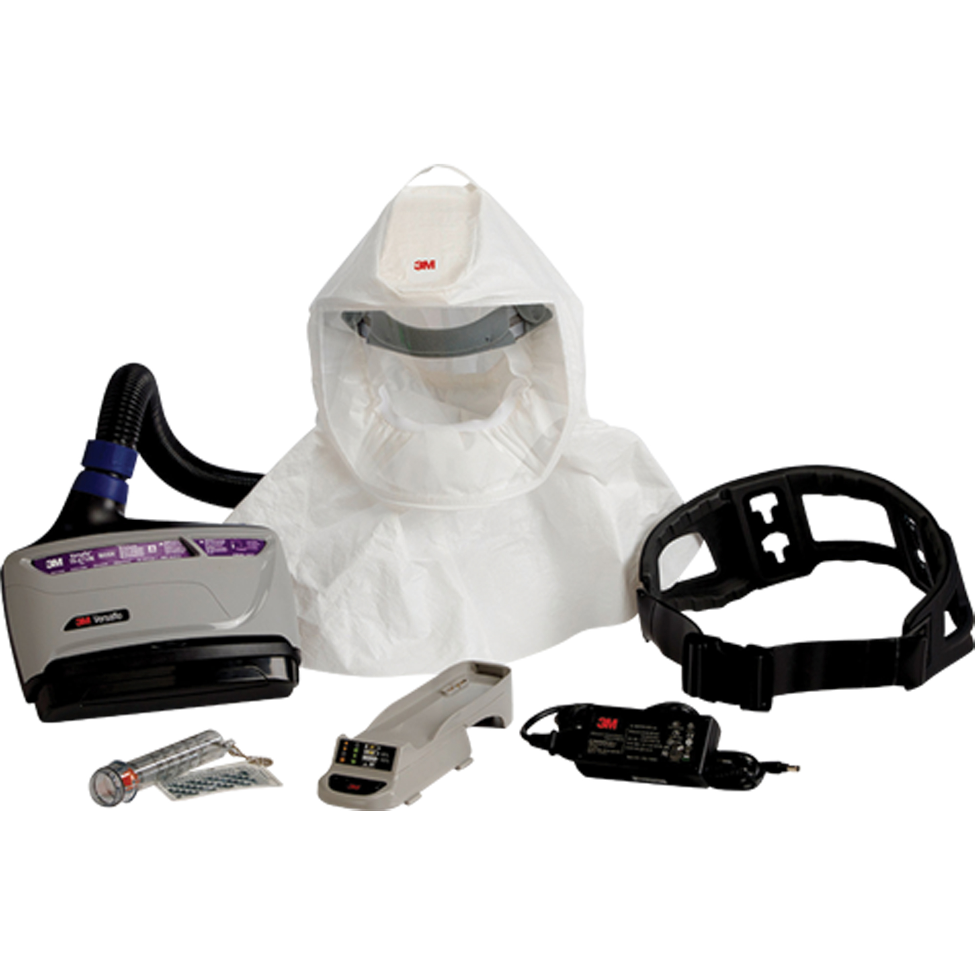 Trousse Easy-Clean pour APR motorisé TR-600 de VersafloMC, Capuchon & visière, Pile Lithium-ion