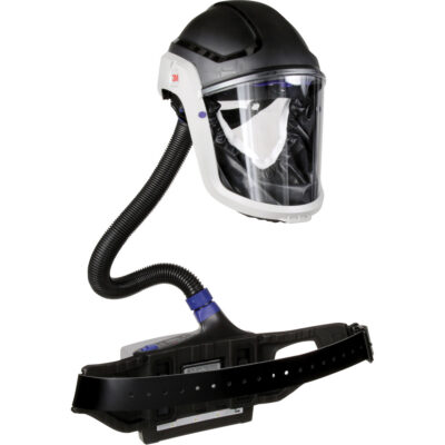 Trousse industrielle lourde pour APR motorisé TR-600 de VersafloMC, Capuchon & visière, Pile Lithium-ion