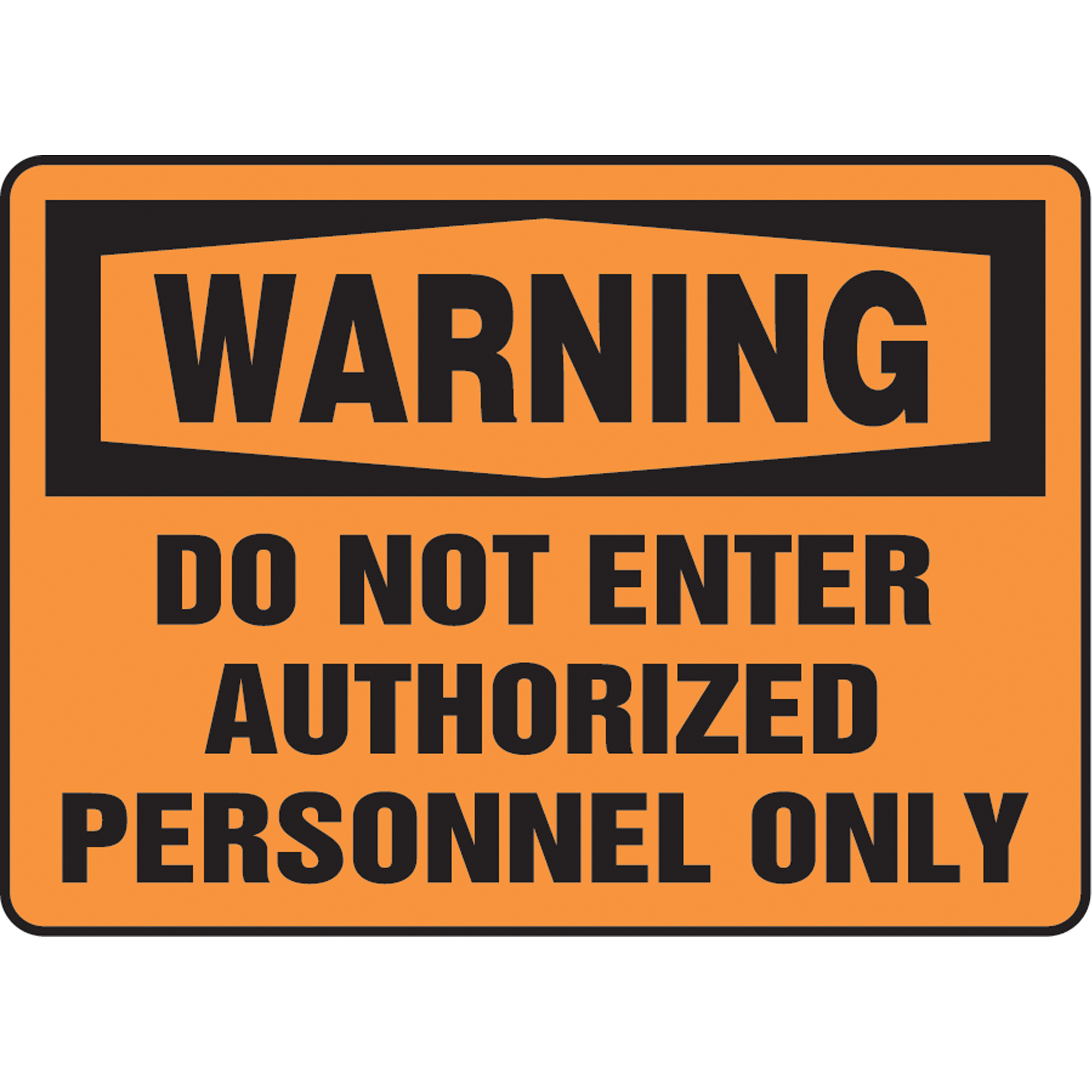 Enseigne « Do Not Enter », 10" x 14", Aluminium, Anglais