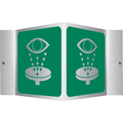 Enseigne ProjectionMC - extincteur, 6" x 5", Aluminium, Pictogramme
