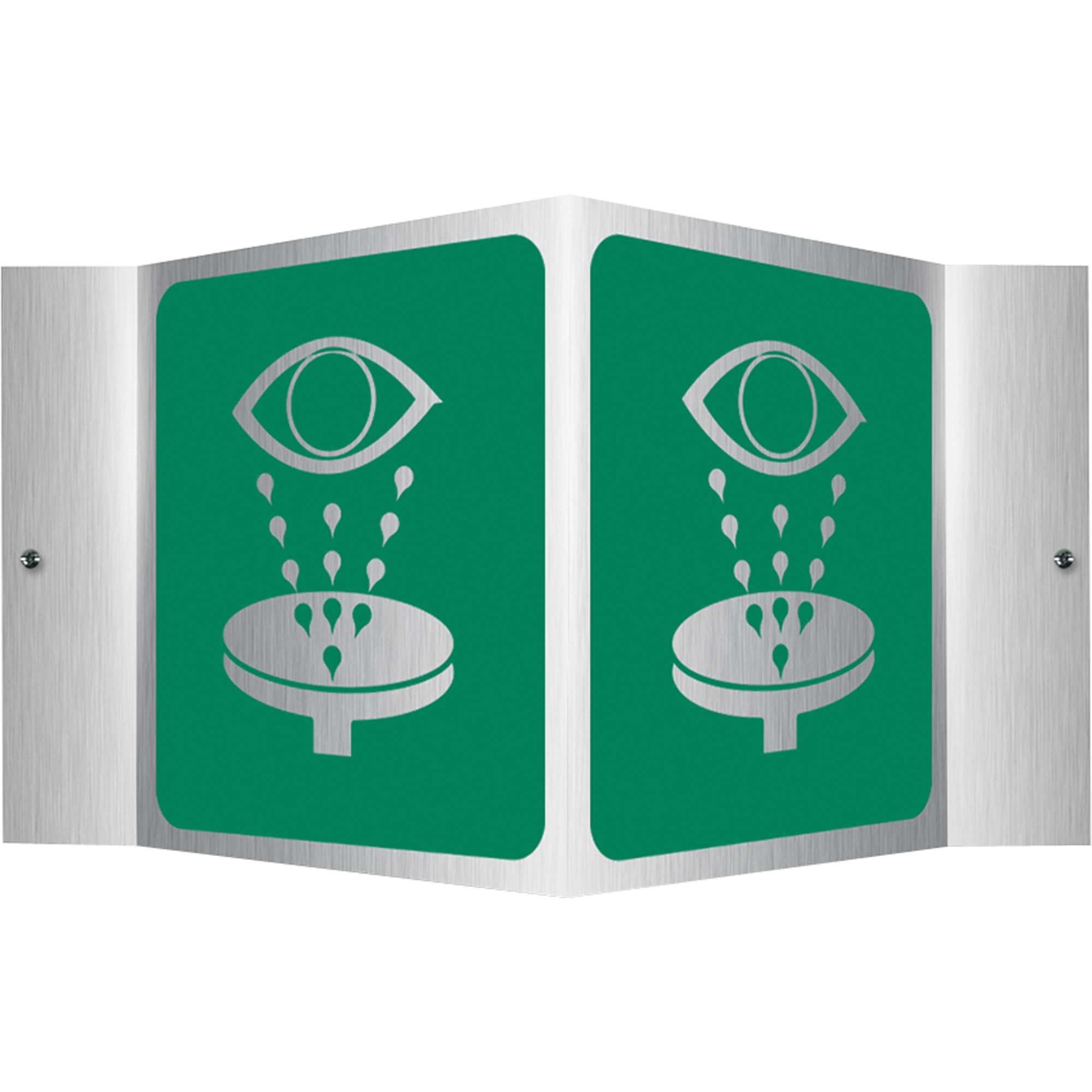 Enseigne ProjectionMC - extincteur, 6" x 5", Aluminium, Pictogramme
