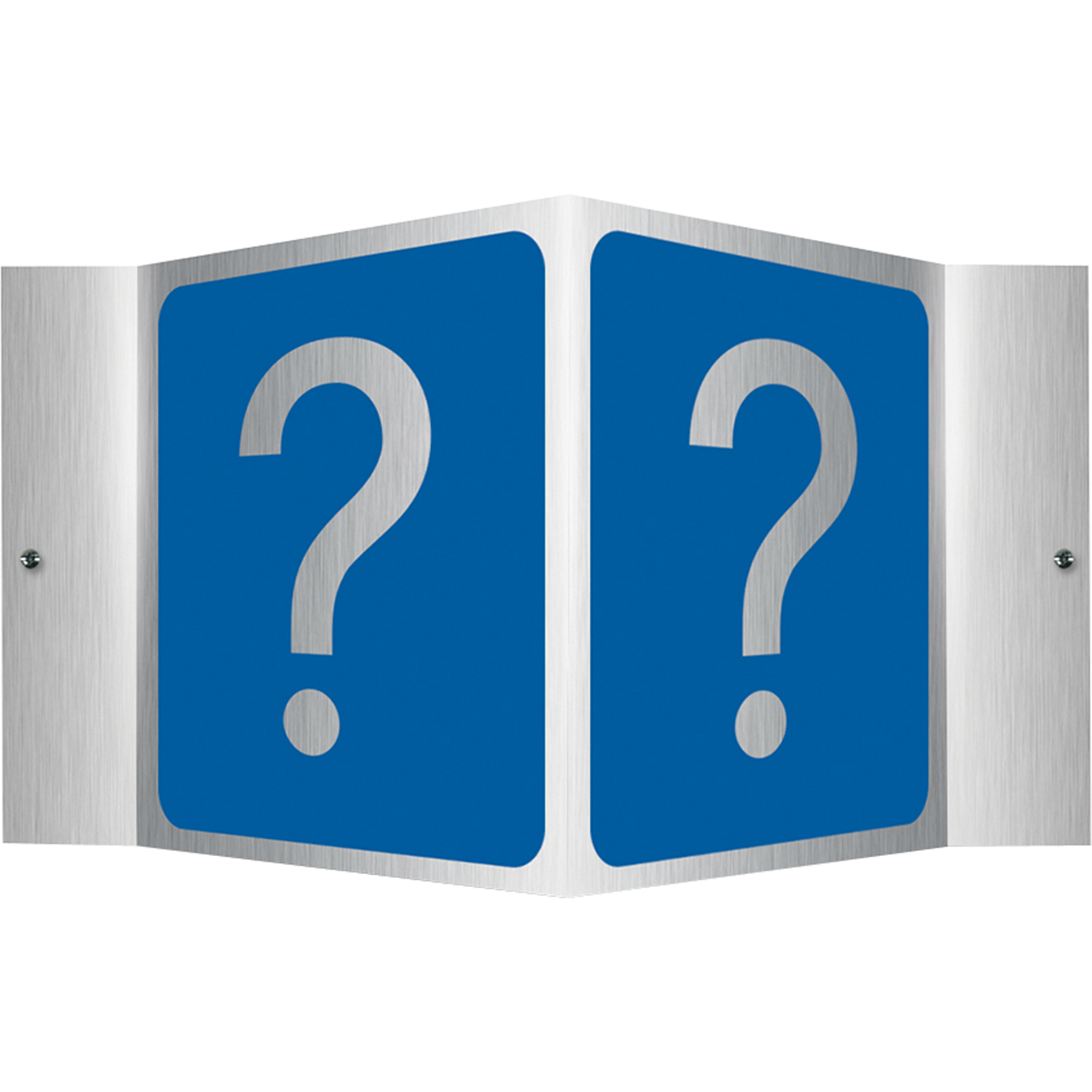 Enseigne ProjectionMC - information, 6" x 5", Aluminium, Pictogramme