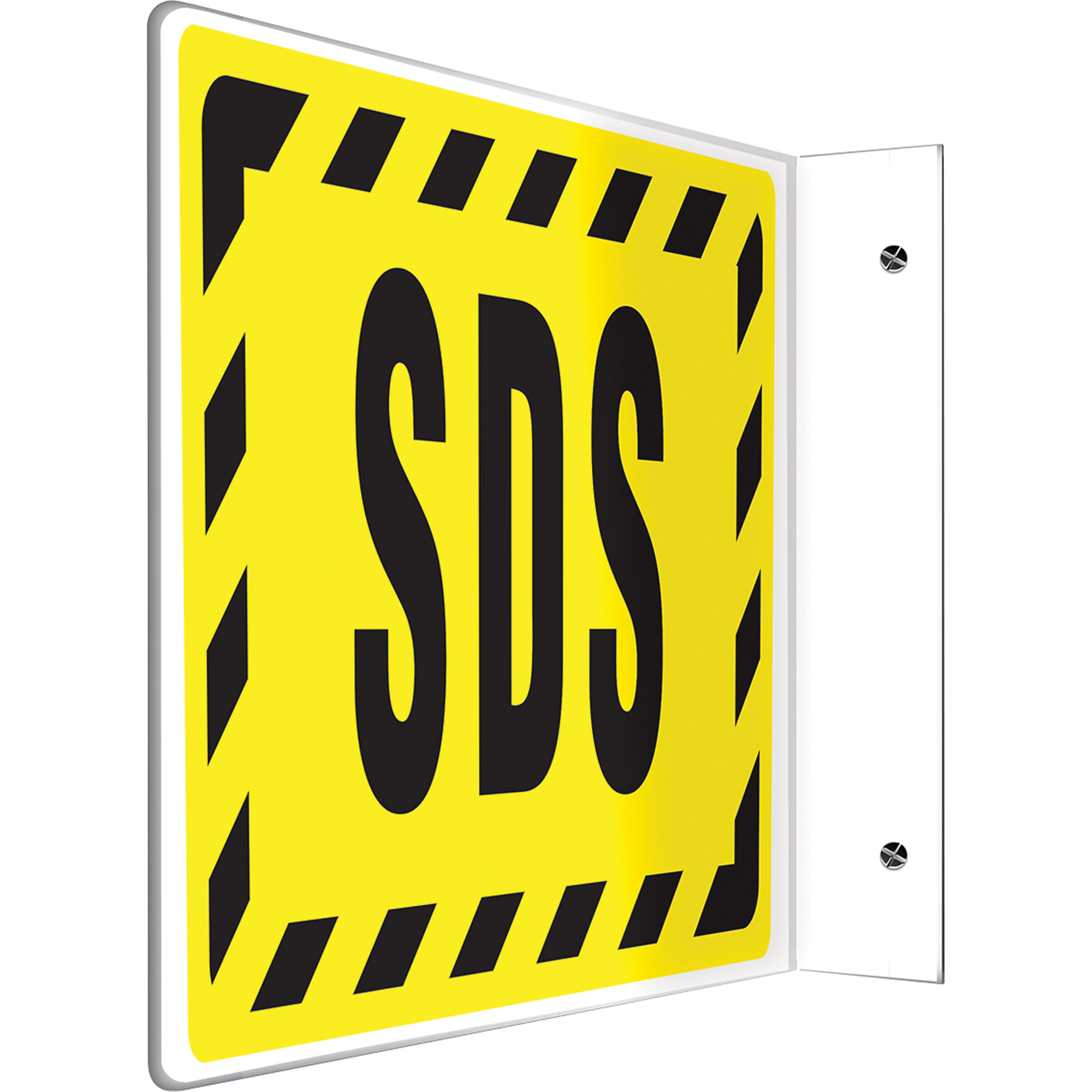 Enseigne ProjectionMC « SDS », 8" x 12", Plastique, Anglais