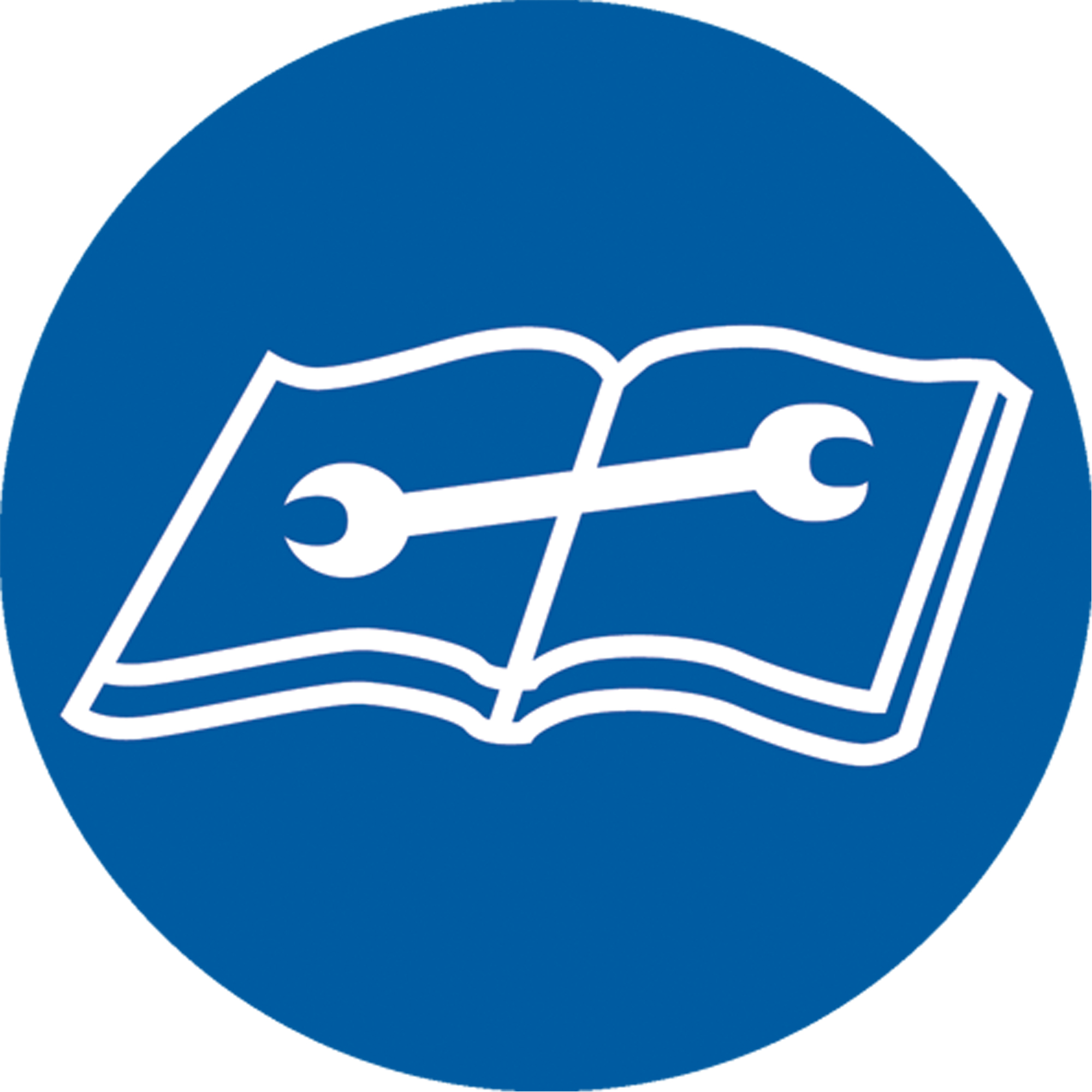 Étiquettes de sécurité ISO obligatoire - lavez vos mains, 4" x 4", Vinyle, Pictogramme