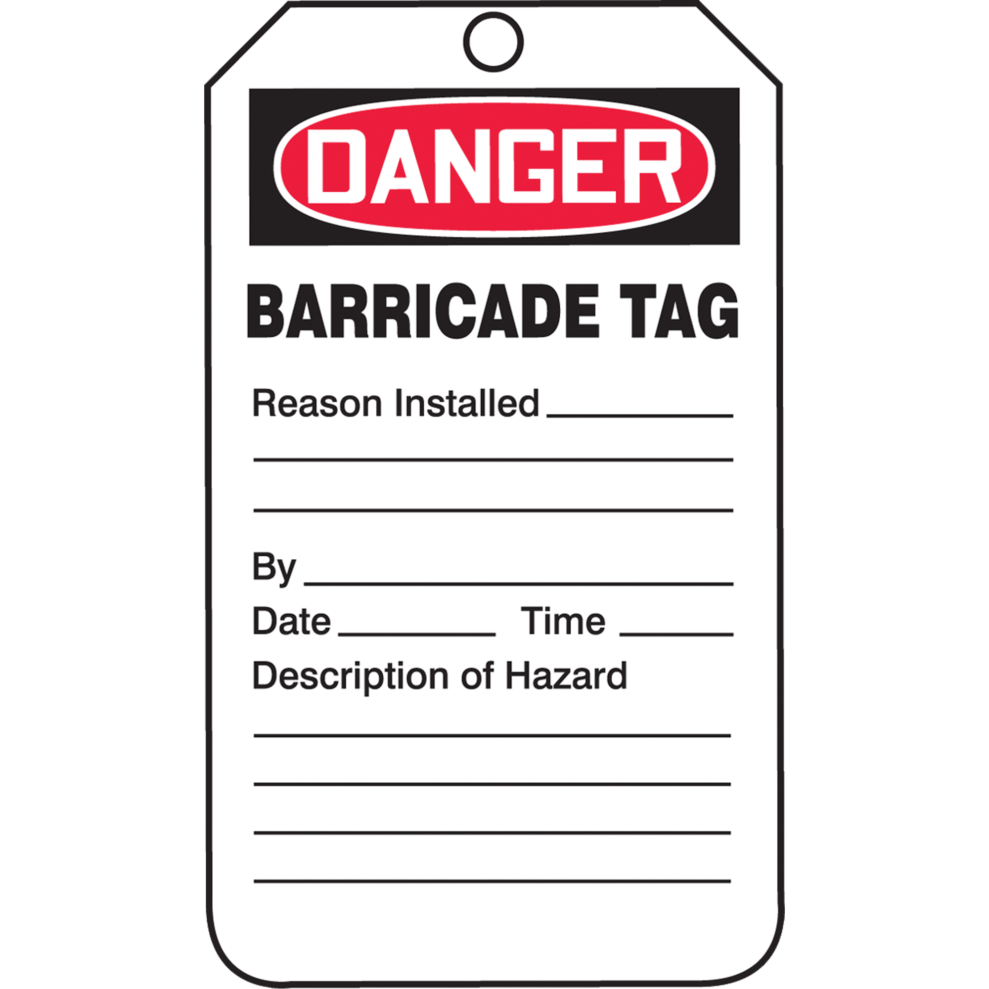 Étiquettes de sécurité, Plastique, 3-1/4" la x 5-3/4" h, Anglais
