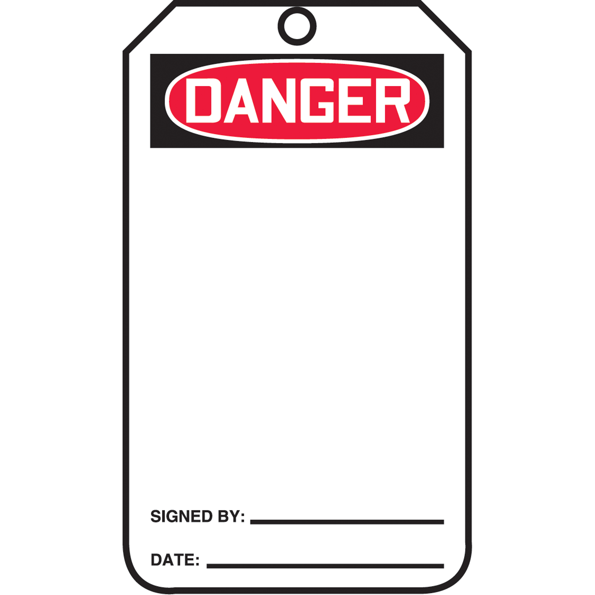 Étiquettes de sécurité, Papier cartonné, 3-1/8" la x 5-7/8" h, Anglais