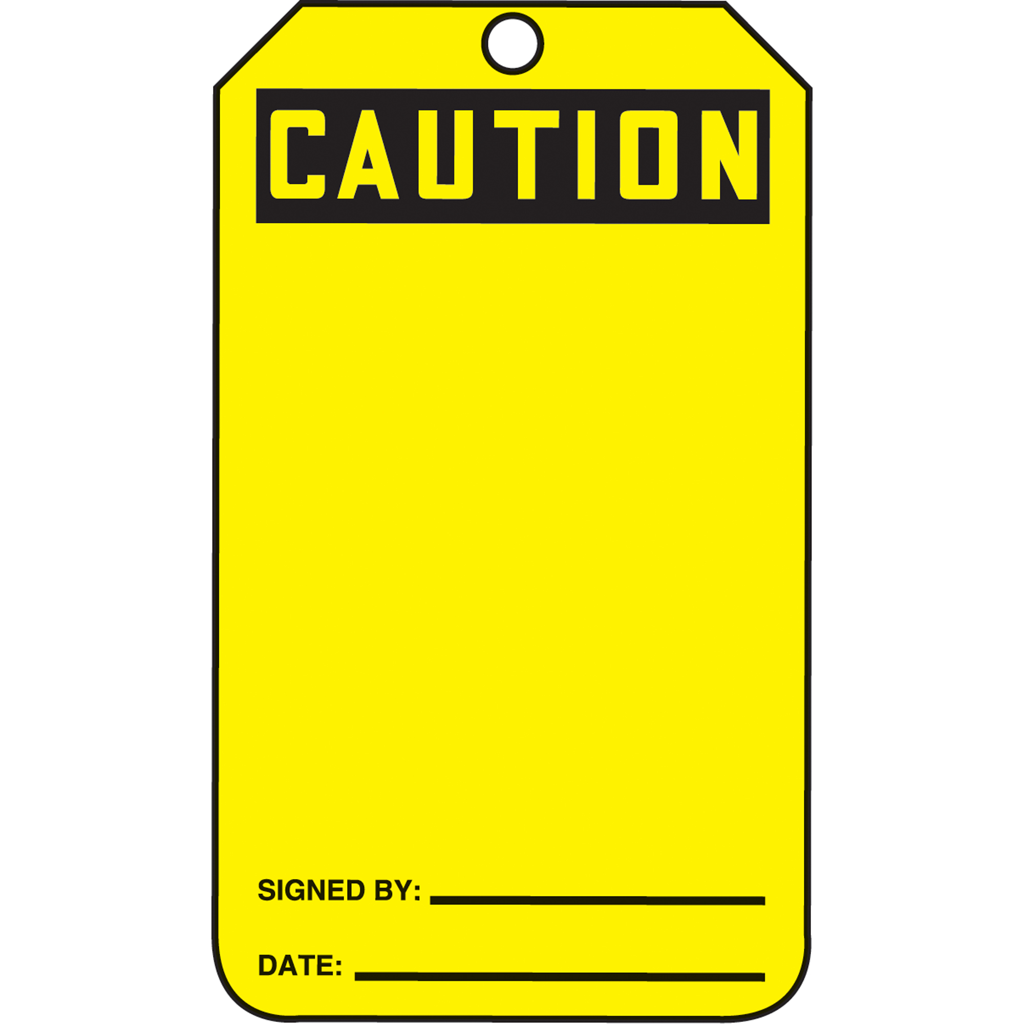 Étiquettes de sécurité - étiquettes de sécurité standard, Plastique, 3-3/8" la x 5-7/8" h, Anglais