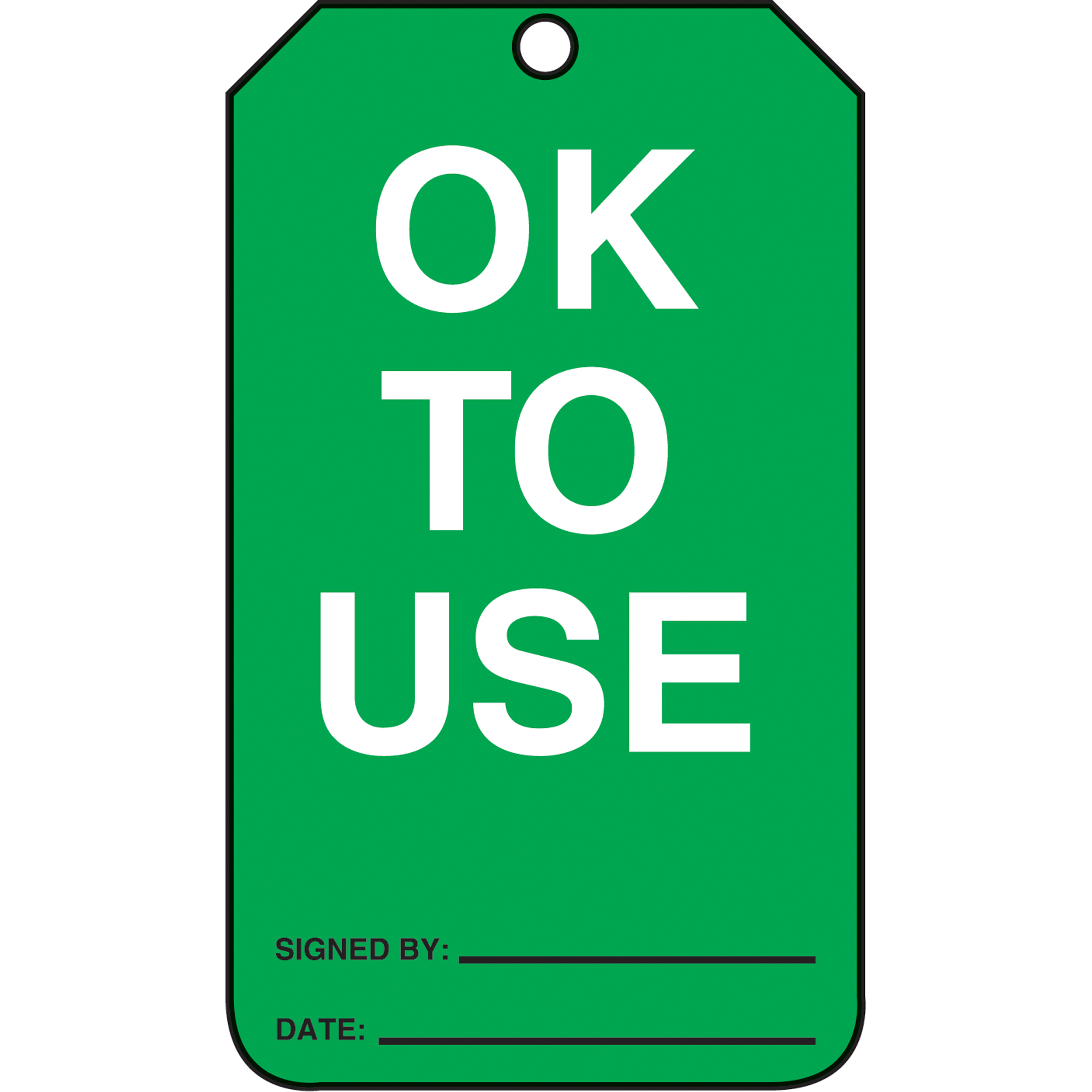 ÉTIQUETTES D'INSPECTION ET DE CONTRÔLE DE L'ÉTAT DE L'ÉQUIPEMENT-ÉTAT DES CYLINDRES ET DU SERVICE- Plastique RV-Verso-Pqt 25, Plastique, 3-1/8" la x 5-7/8" h, Anglais