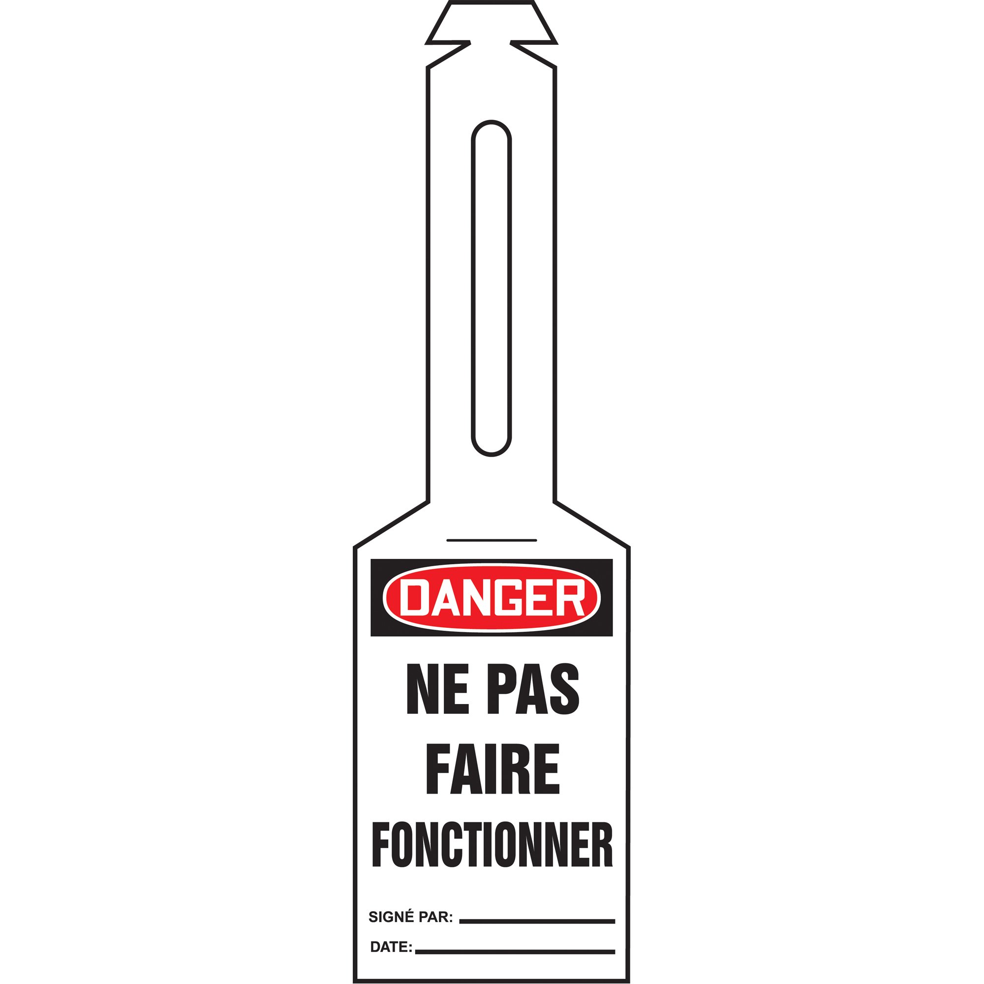 Étiquettes Loop'n StrapMC, Plastique, 3-3/8" la x 5-7/8" h, Français