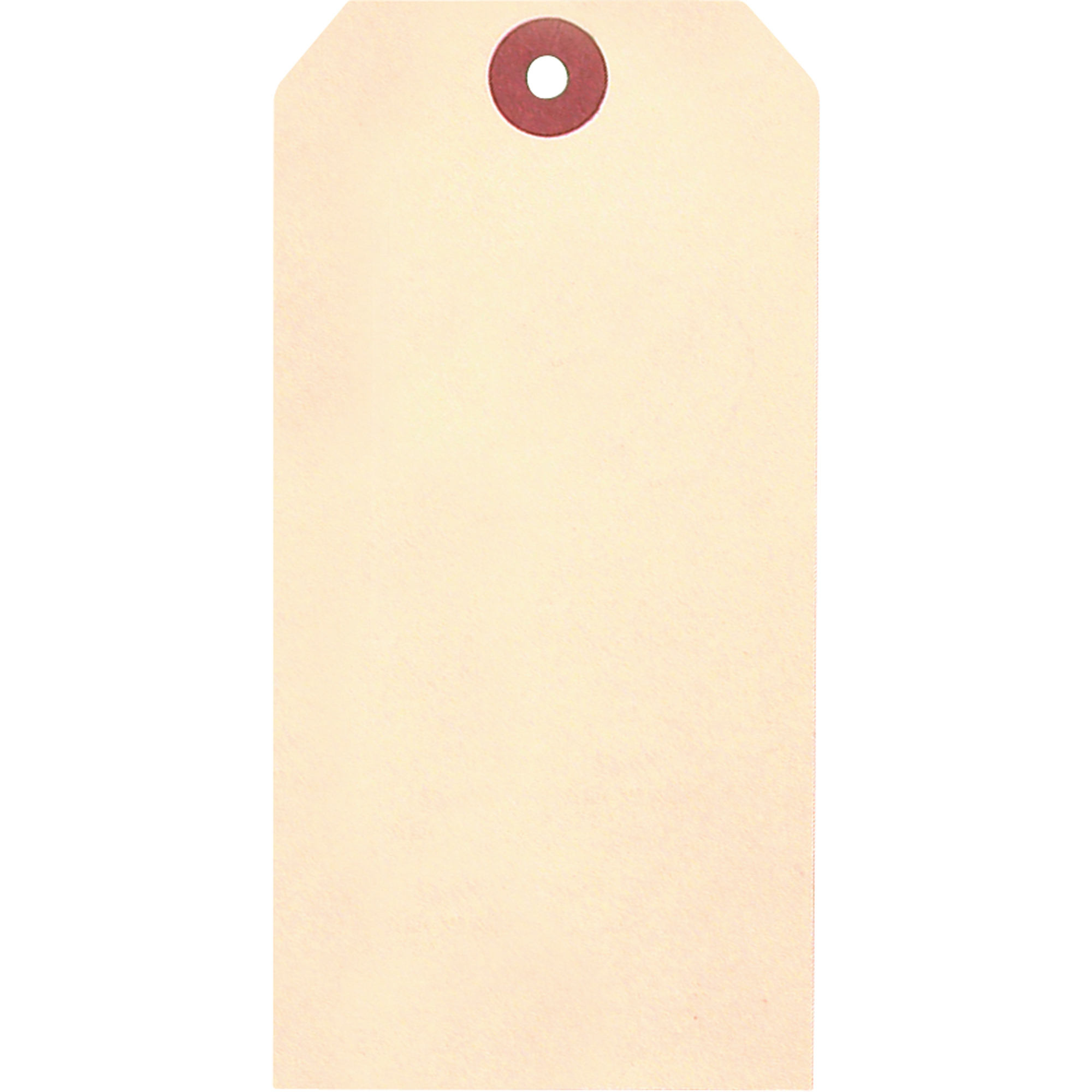 Étiquettes fabriquées de papier manille, Papier cartonné, 1-3/8" la x 2-3/4" h