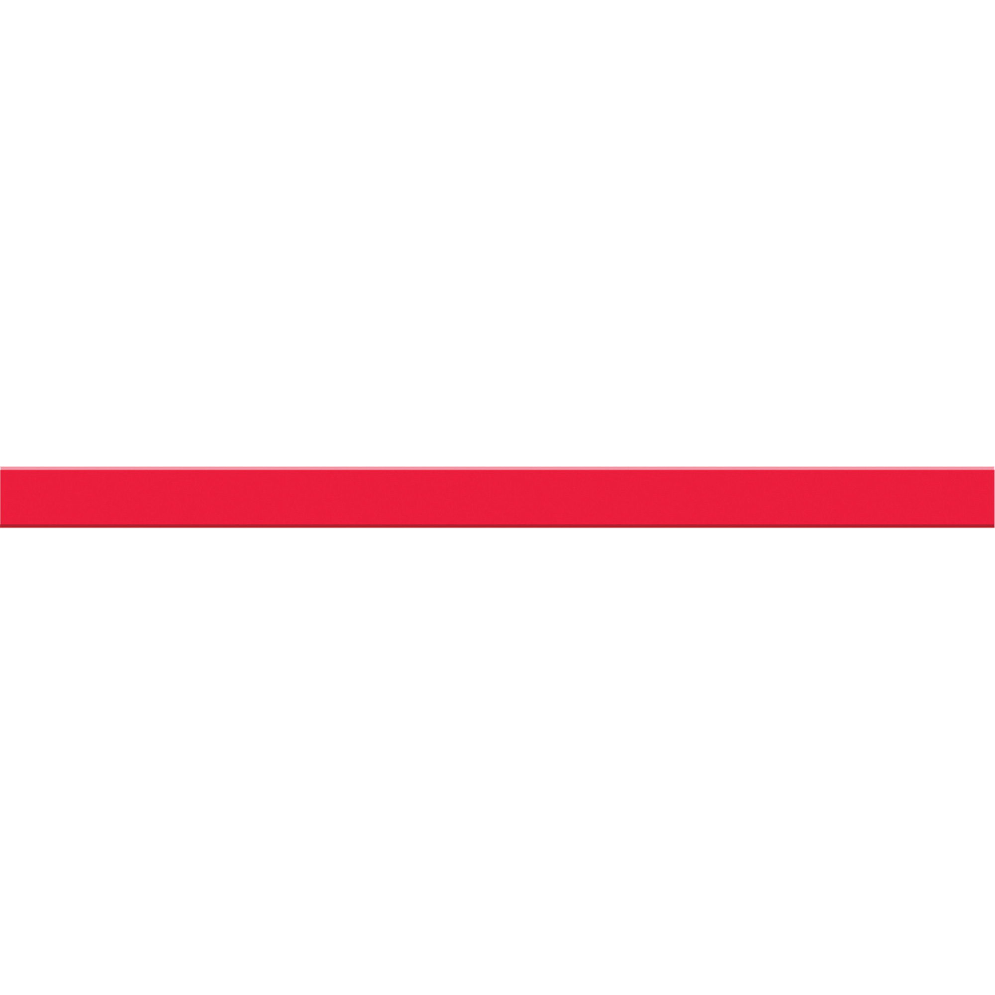 Marqueur robuste pour le sol Tough-MarkMC, Rectangle, 48" lo x 3" la, Rouge, Polyéthylène
