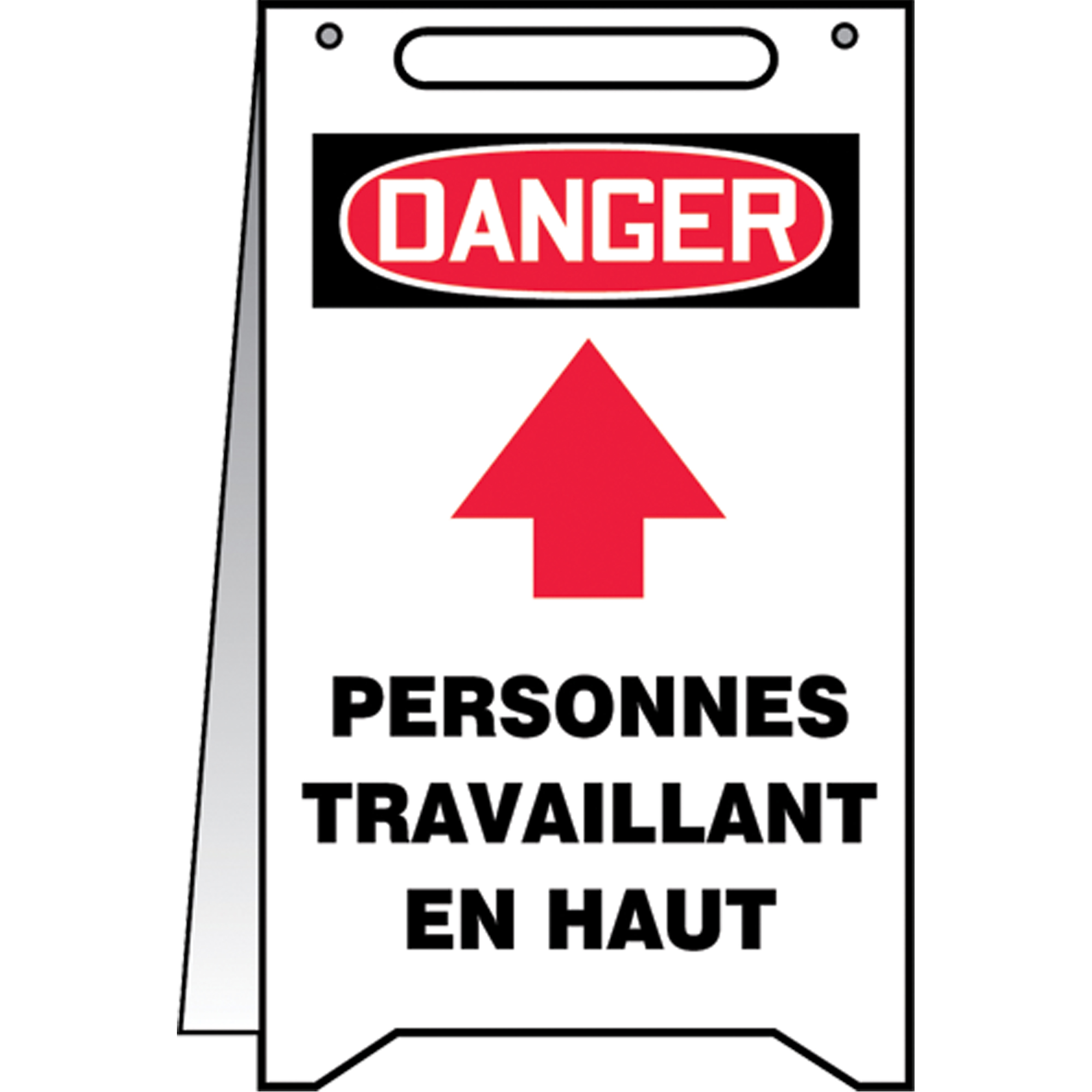 Panneaux Fold-UpsMC « Personnes travaillant en haut », Français