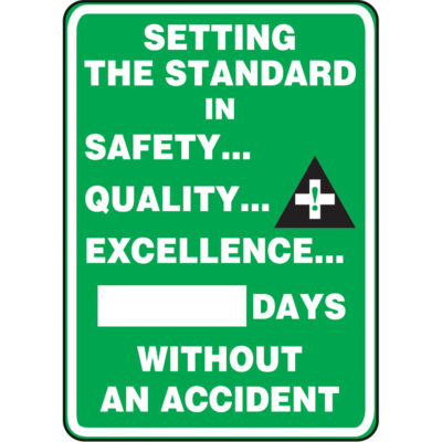 Tableaux d'affichage Write-A-Day, 20" x 14", Plastique, Anglais avec pictogramme