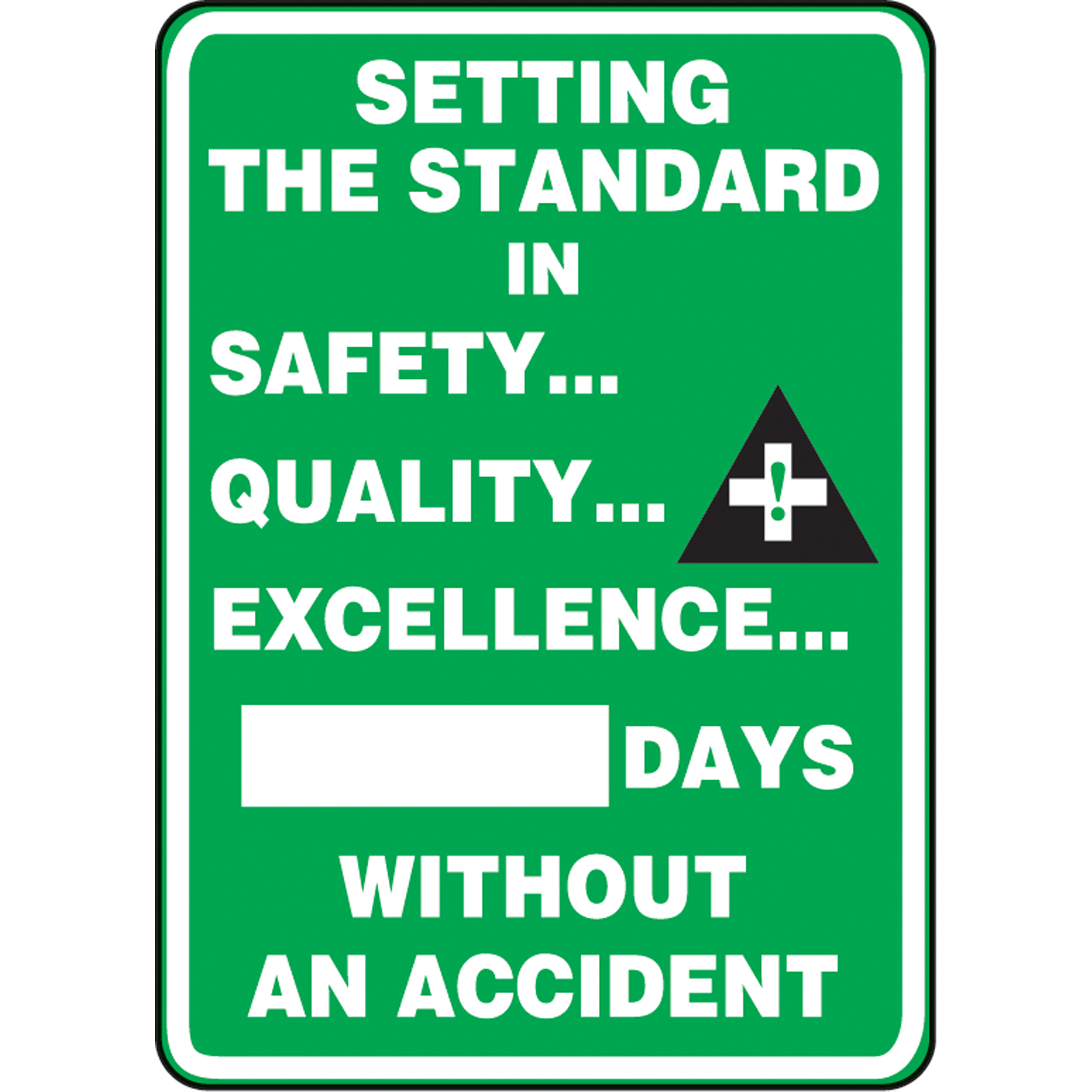 Tableaux d'affichage Write-A-Day, 20" x 14", Plastique, Anglais avec pictogramme