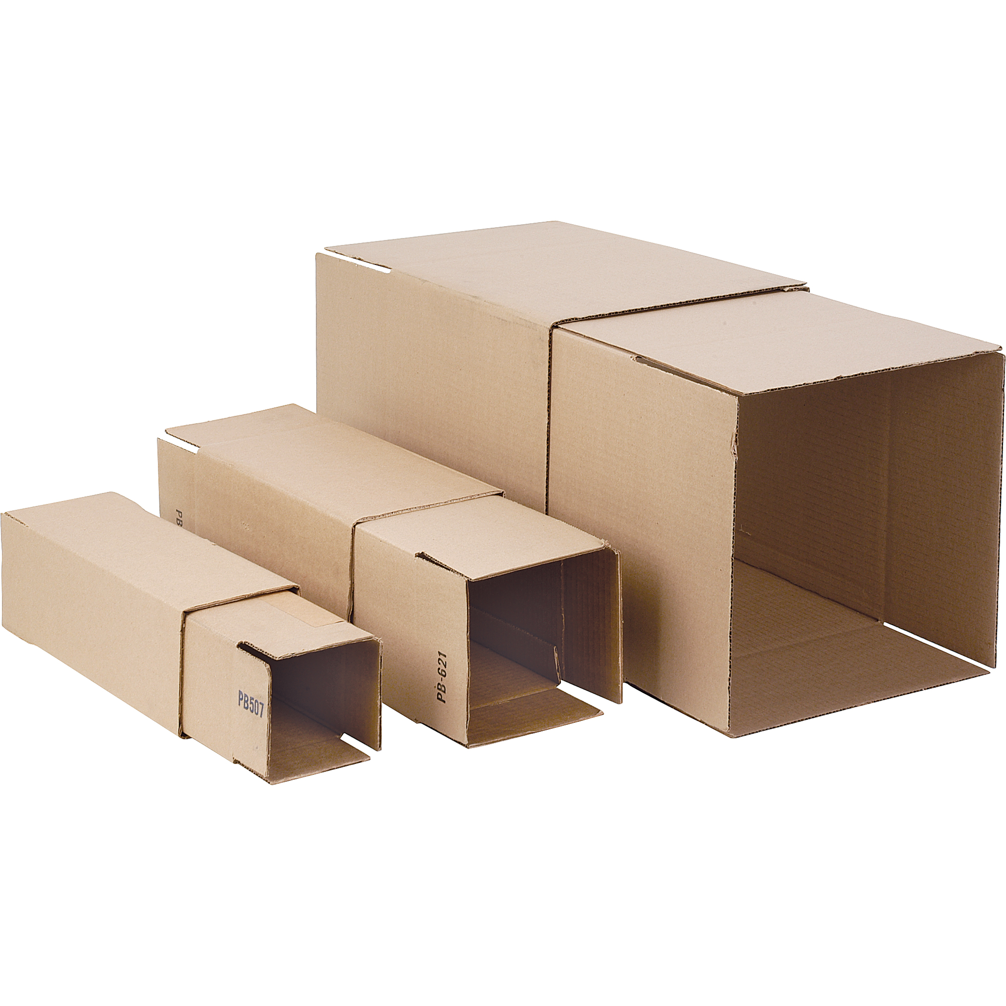 Boîte télescopique, 12,375" la x 12,375" lo, Gamme de hauteur de 24-40"