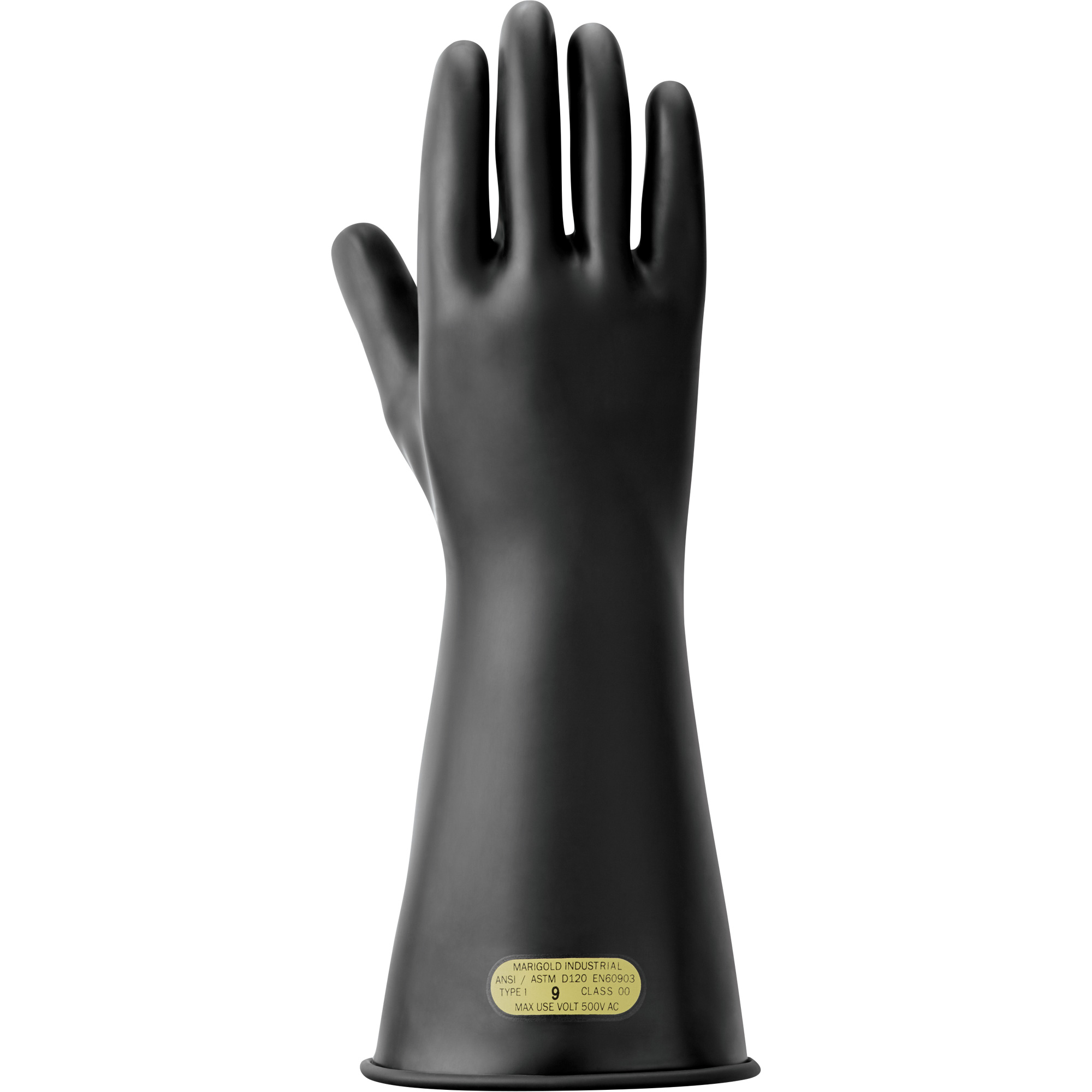 Gants isolants pour travaux électriques, ASTM classe 00, Taille 11, 14" lo