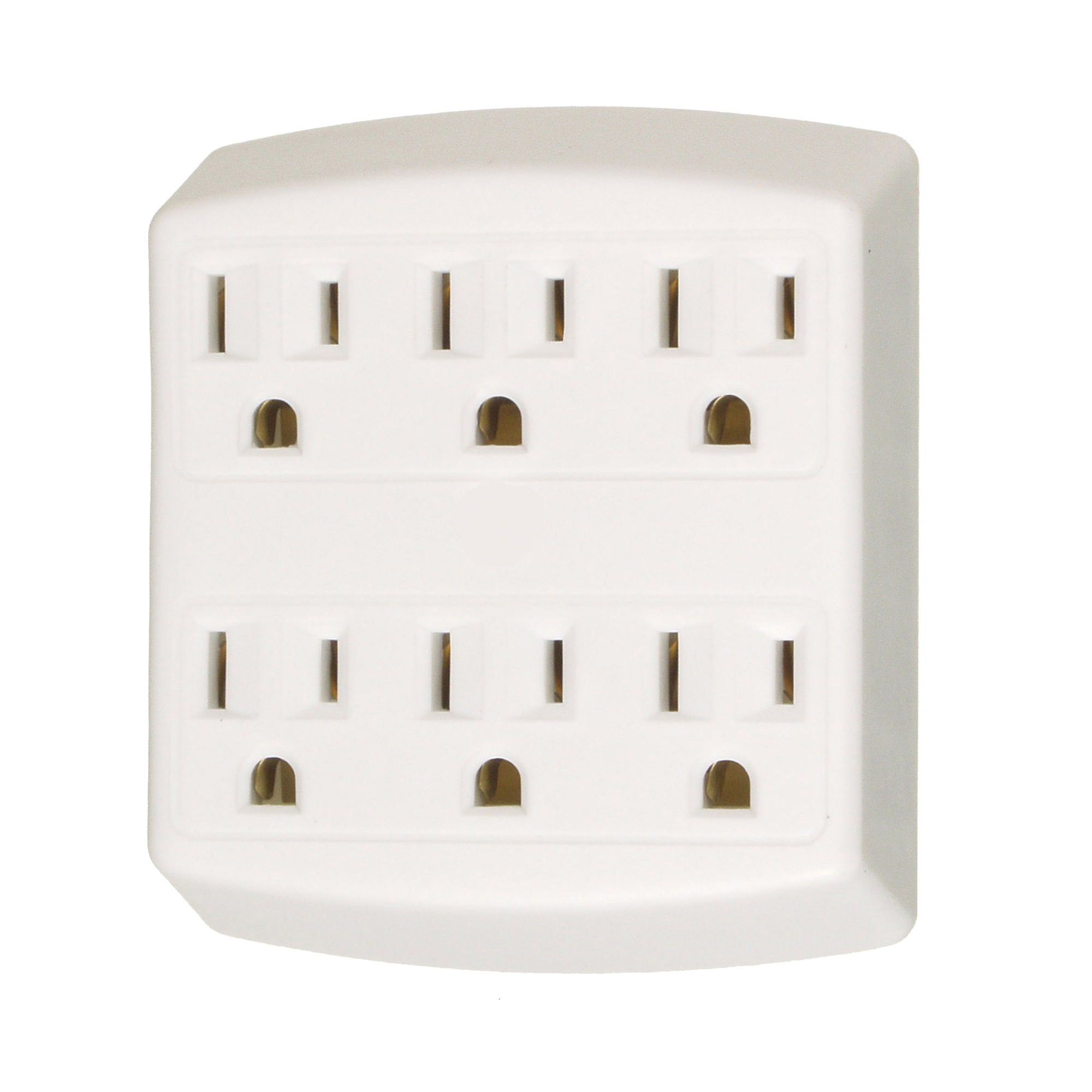 Adaptateurs, 6 Prise(s), 15 A, 1875 W, 125