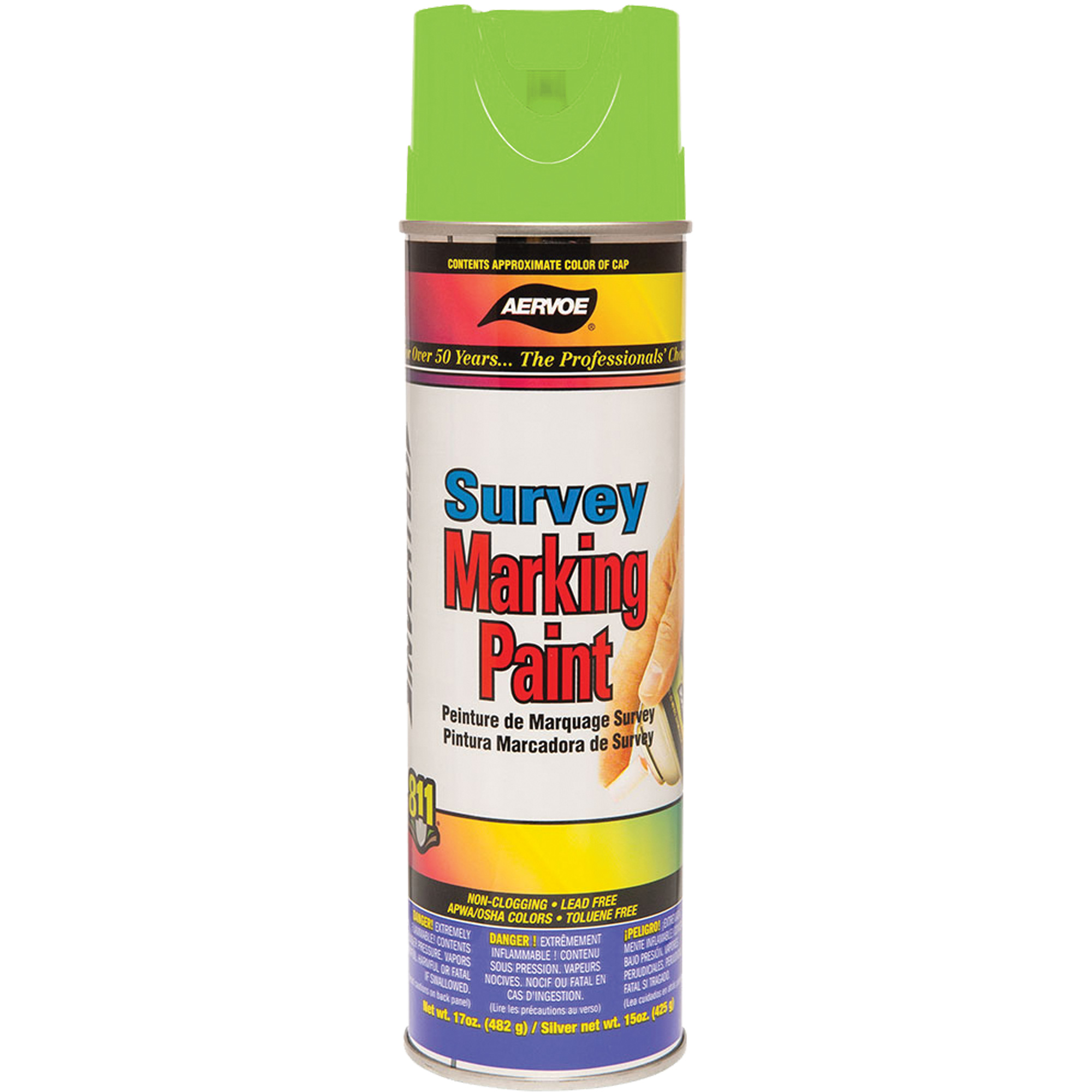 Peinture de marquage polyvalente, 17 oz, Canette aérosol