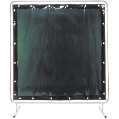 Écran et cadre pour soudage, 2 Panneaux, Vert, 5' x 3'