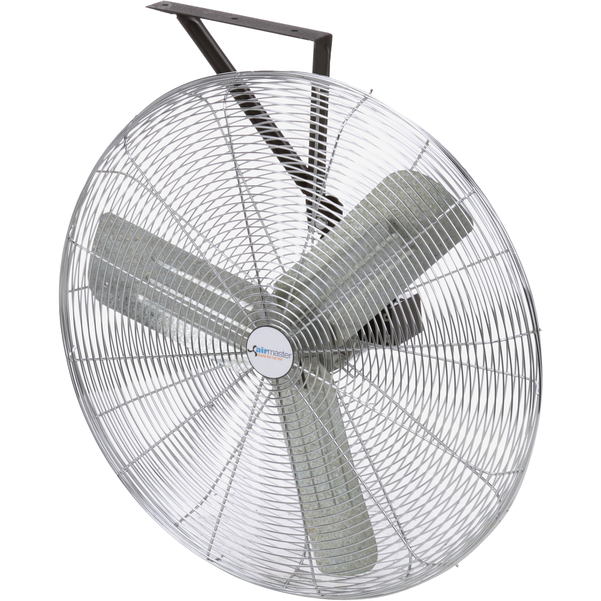 Ventilateur mural non-oscillant, Commercial, 3 vitesses, Diamètre de 24"