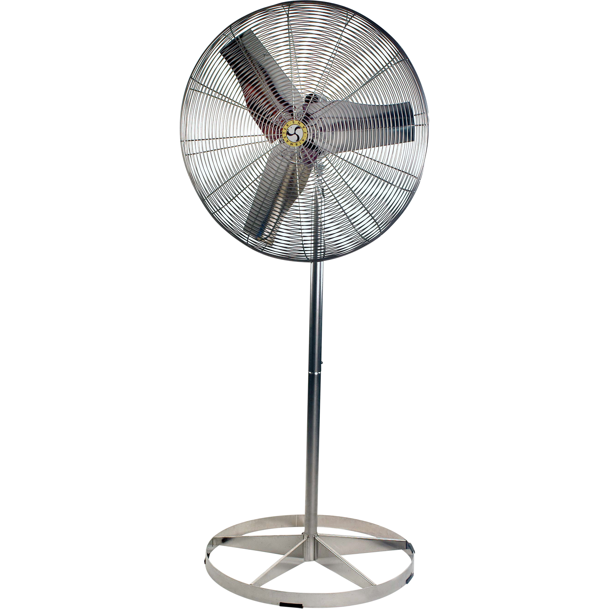 Ventilateurs à circulation d'air en acier inoxydable, lavables à grande eau pour service alimentaire, Industriel, 1 Vitesses, Diamètre de 20"