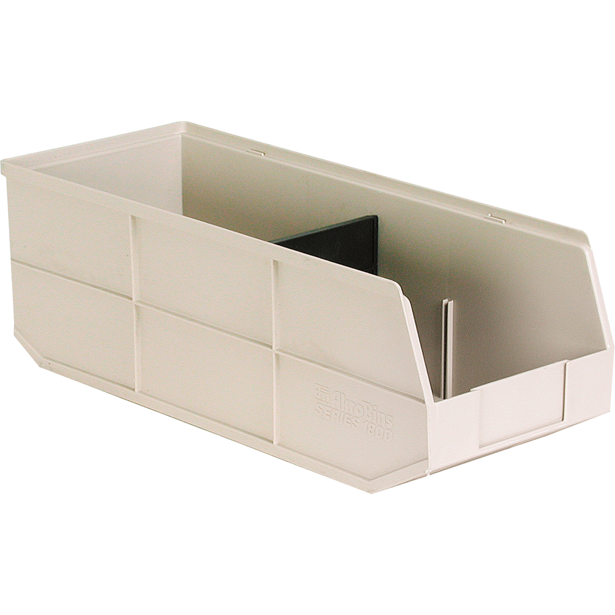 Akro-Bin de la Série 1800, 8-1/4" la, 7" h x 20-1/2" p, Beige