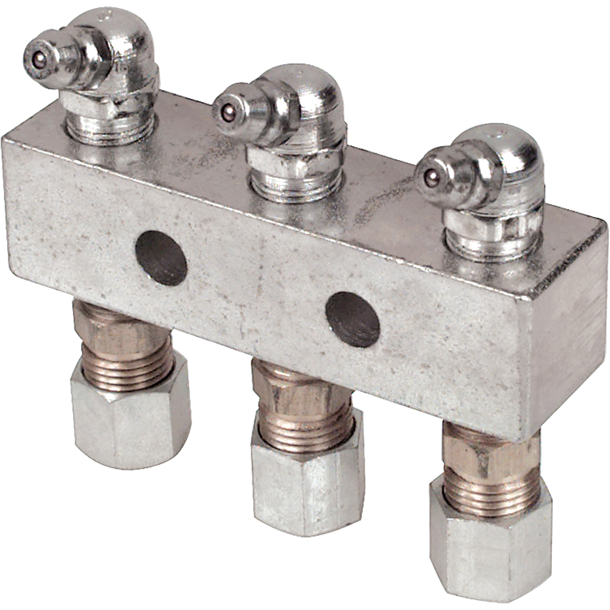 Bloc de boutisse long de 2-3/4", Filetage de 1/8"