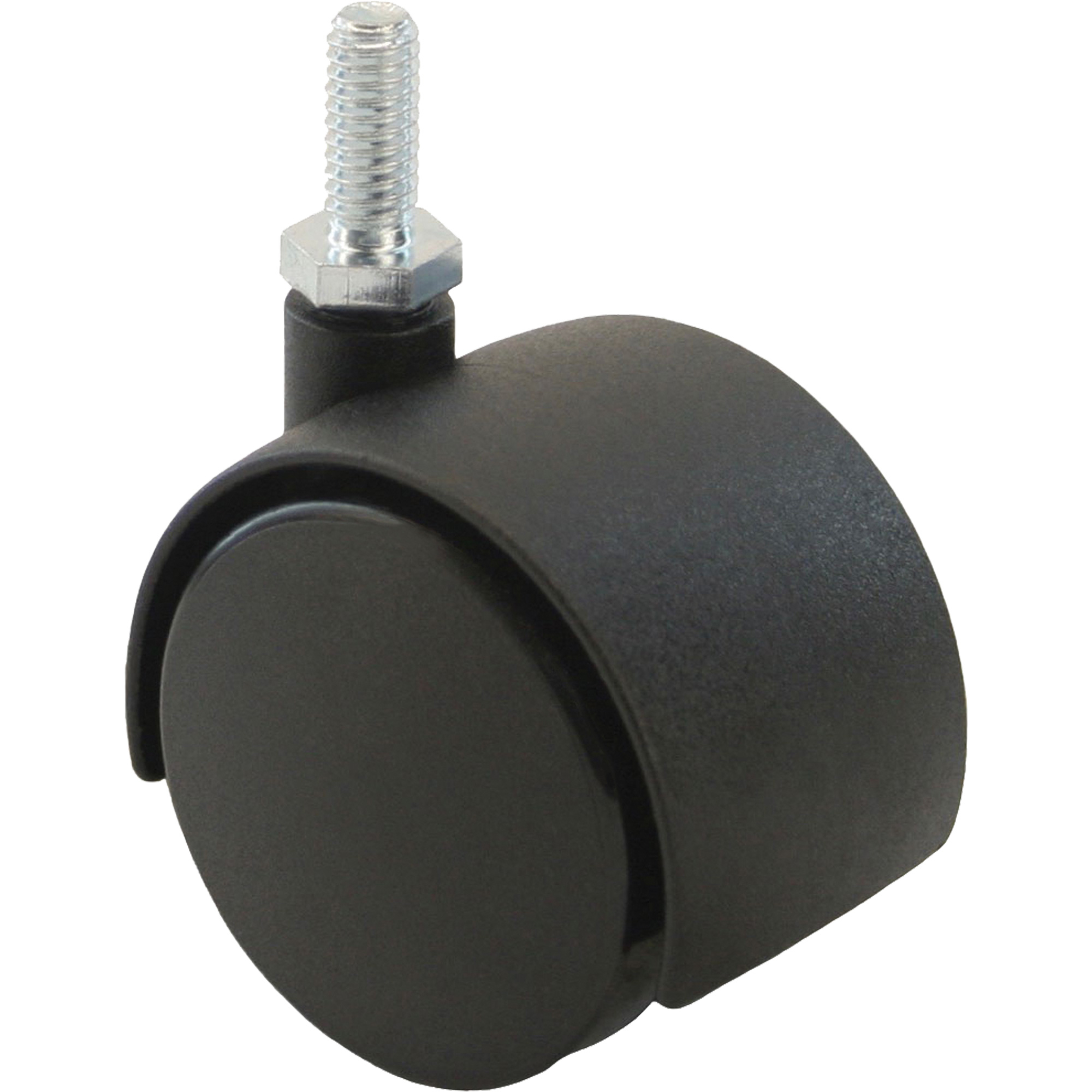 Roulette à roue double (séries 300/400), Pivotant, Diamètre 2" (51 mm), Capacité 75 lb (34 kg)