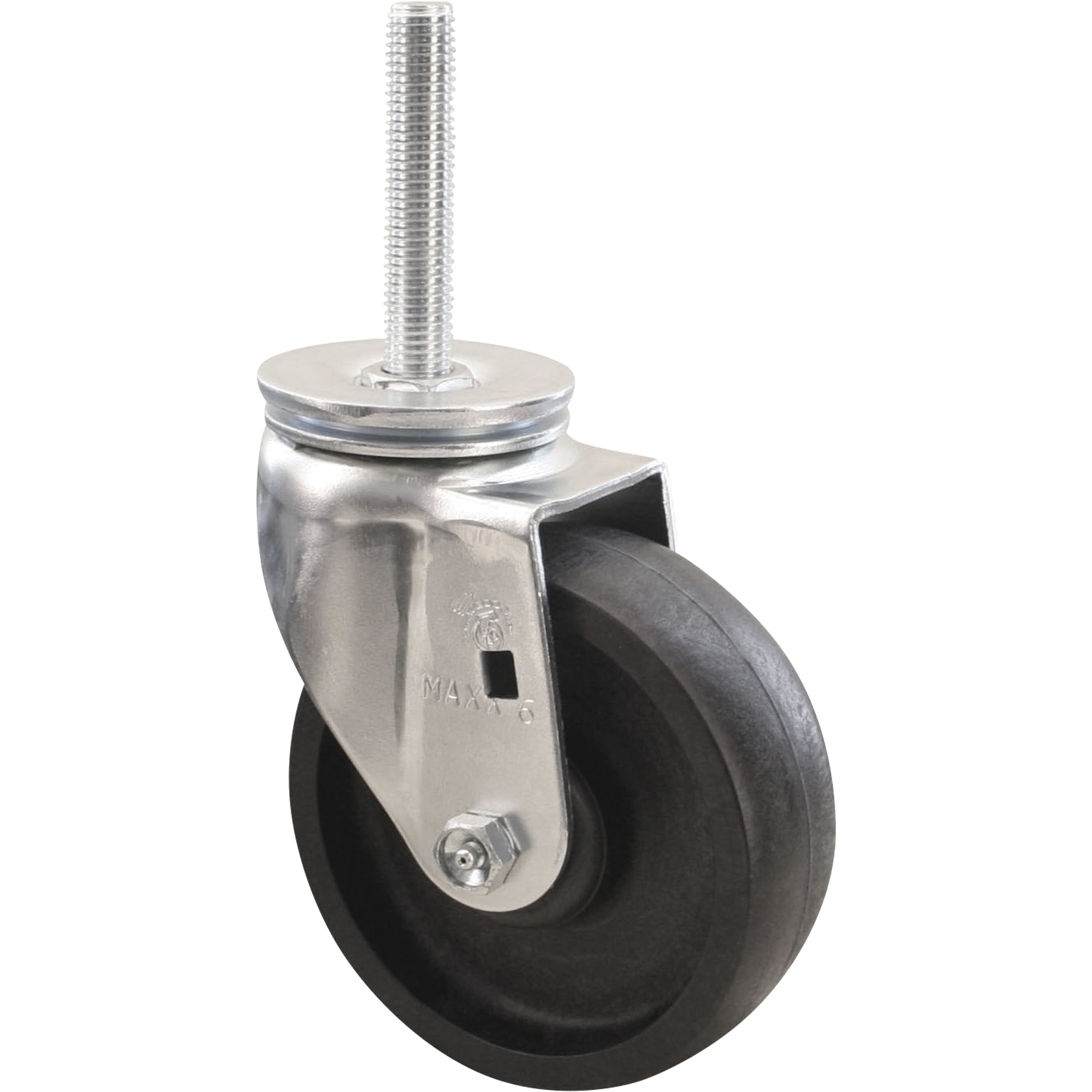Roulette EmaxxMC RollXMC, Pivotant avec frein, Diamètre 6" (152,4 mm), Capacité 1200 lb (544,3 kg)